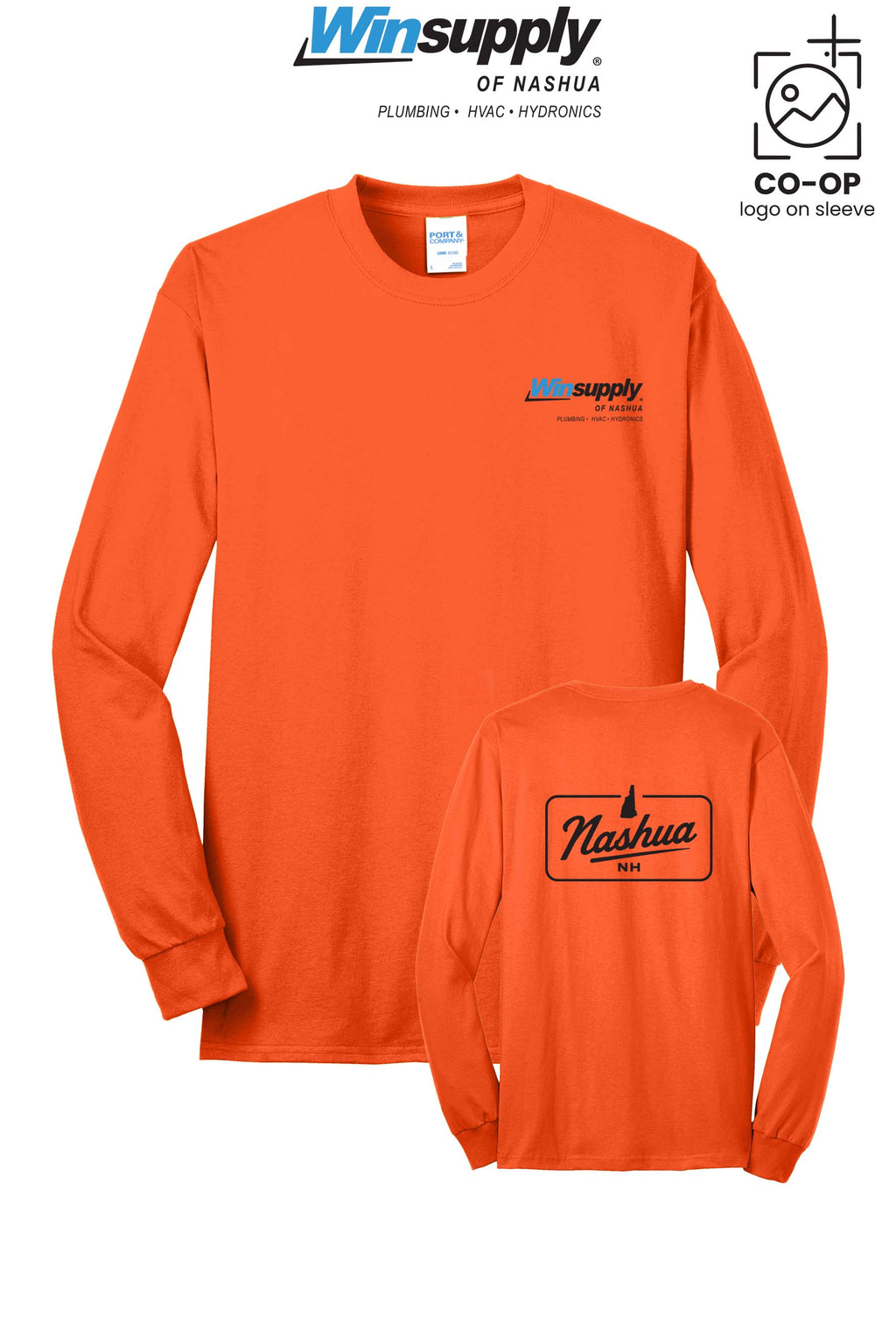 Port & Co™ Long Sleeve Core Blend Tee - Winsupply of Nashua