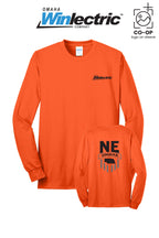 Port & Co™ Long Sleeve Core Blend Tee - Omaha Winlectric