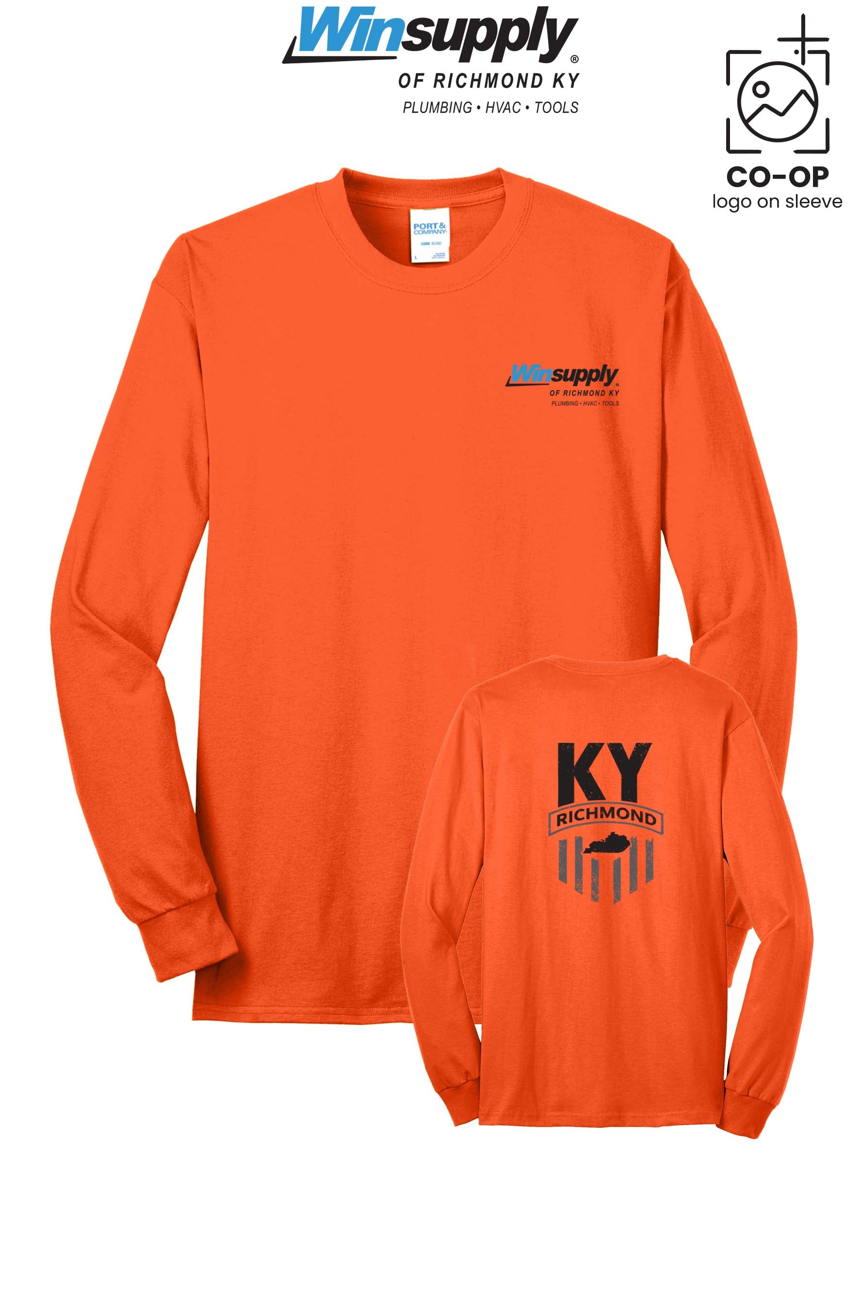 Port & Co™ Long Sleeve Core Blend Tee - Winsupply of Richmond KY