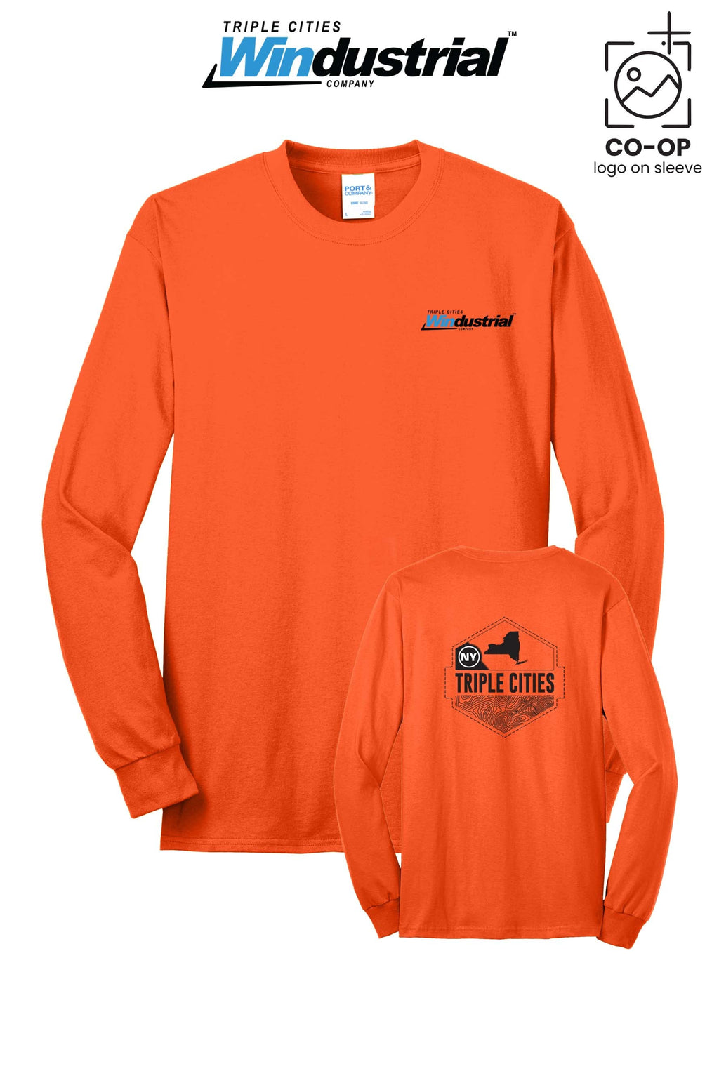 Port & Co™ Long Sleeve Core Blend Tee - Windustrial Triple Cities