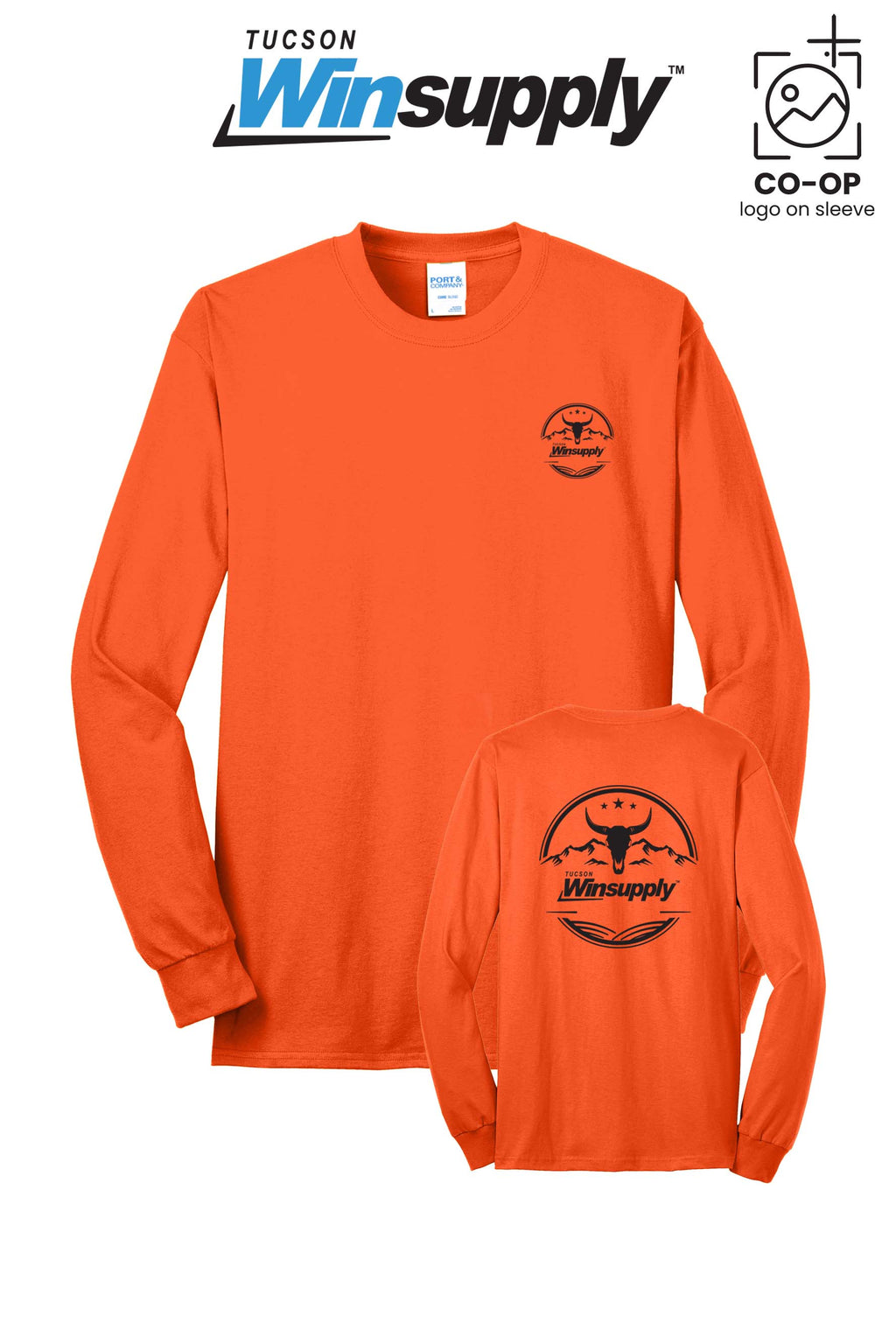 Port & Co™ Long Sleeve Core Blend Tee - Winsupply Tucson AZ