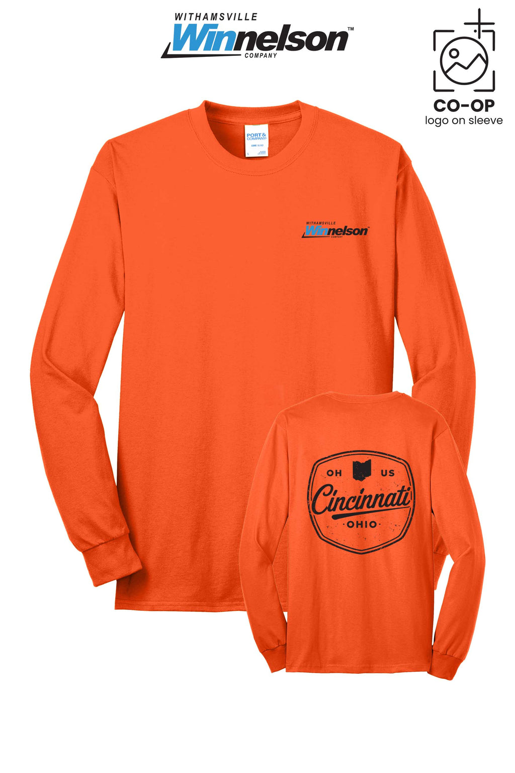 Port & Co™ Long Sleeve Core Blend Tee - Withamsville Winnelson