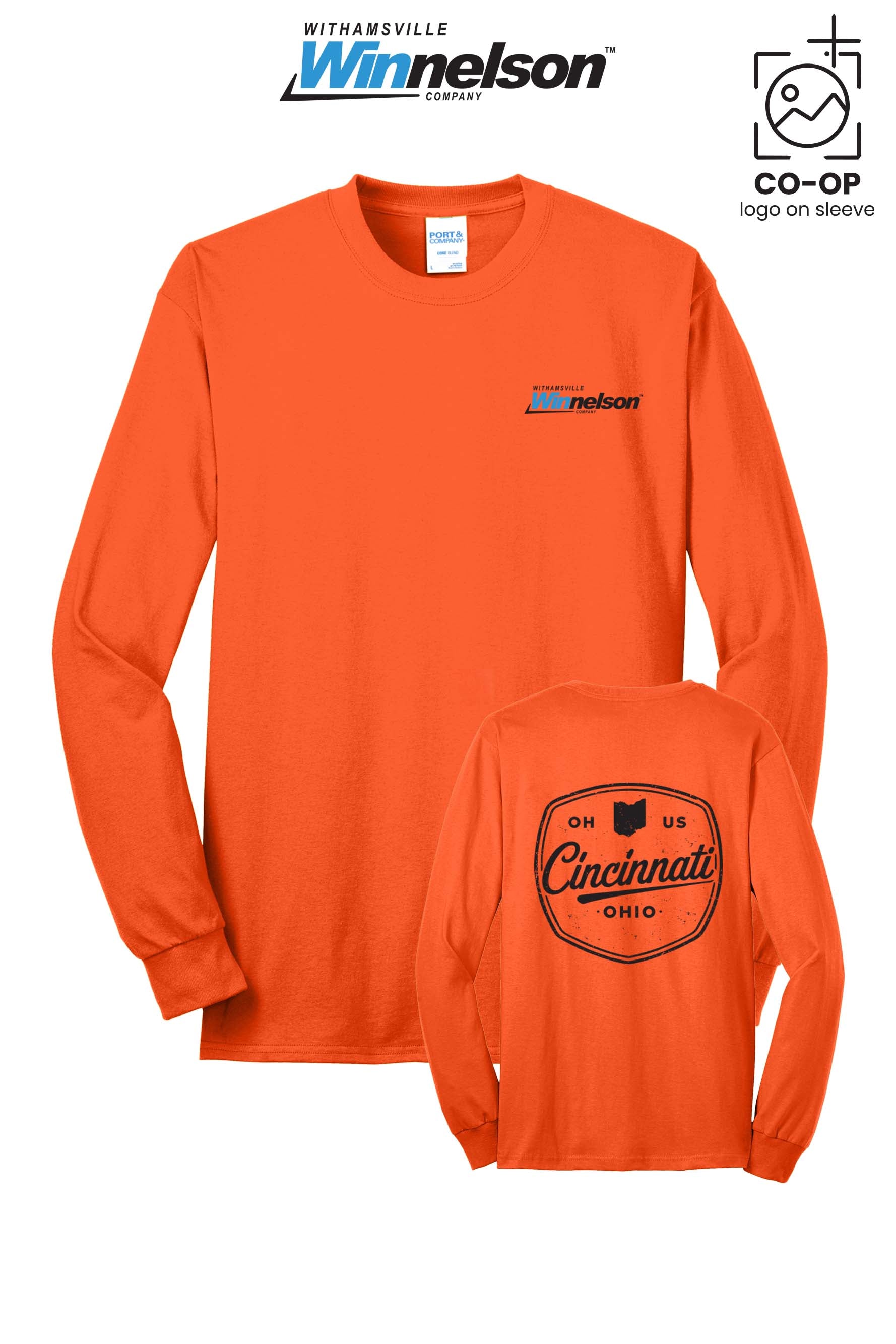 Port & Co™ Long Sleeve Core Blend Tee - Withamsville Winnelson