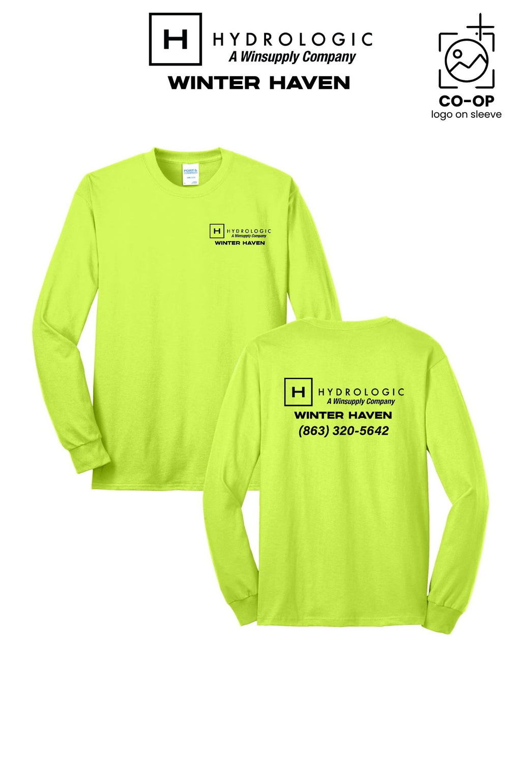 Port & Co™ Long Sleeve Core Blend Tee - Winsupply of Winter Haven