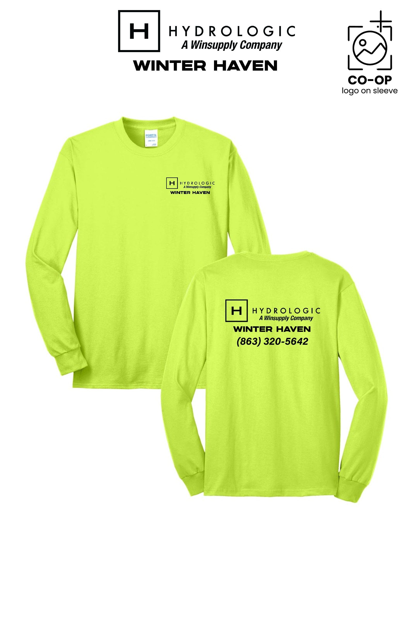 Port & Co™ Long Sleeve Core Blend Tee - Winsupply of Winter Haven