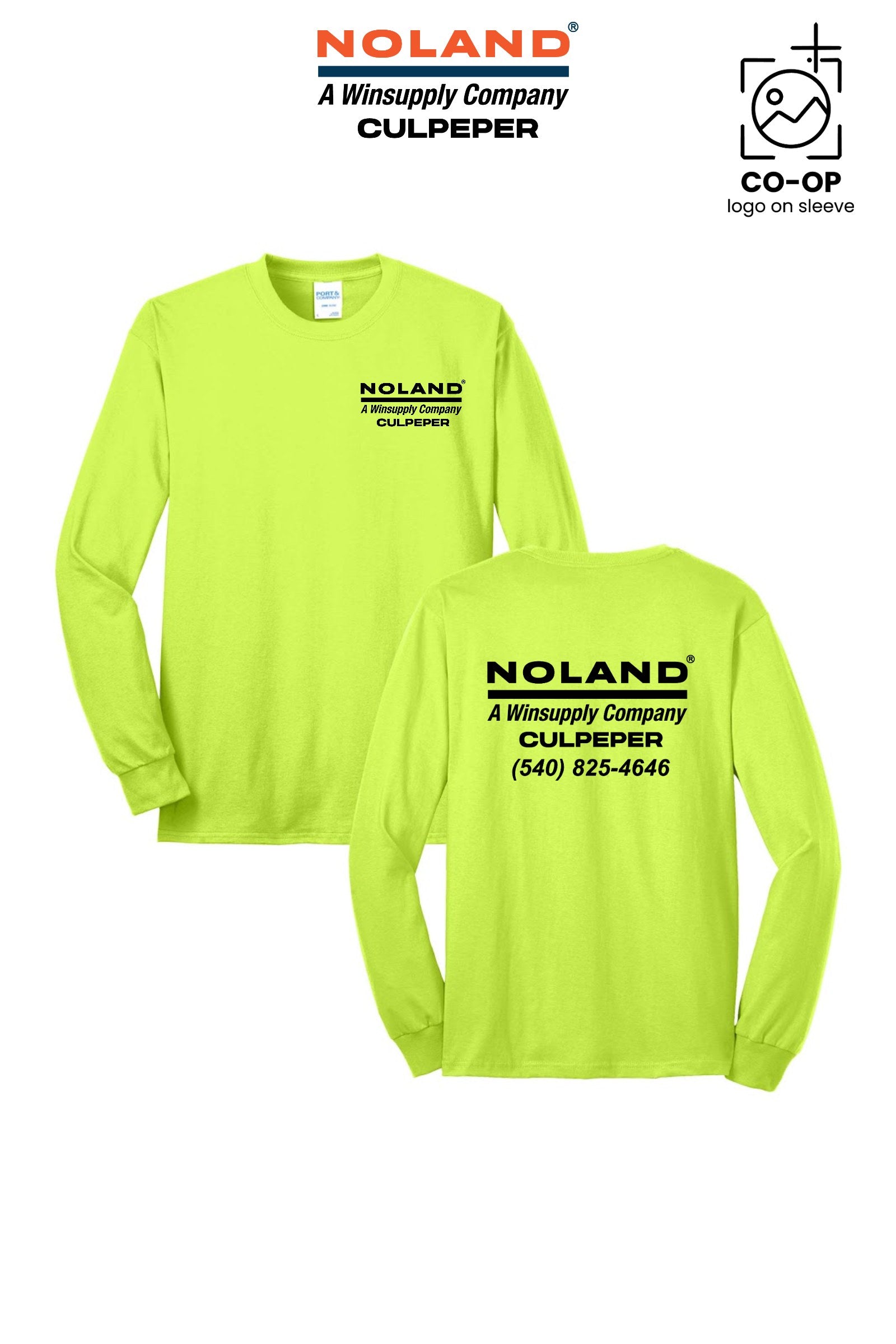 Port & Co™ Long Sleeve Core Blend Tee - Culpeper Noland