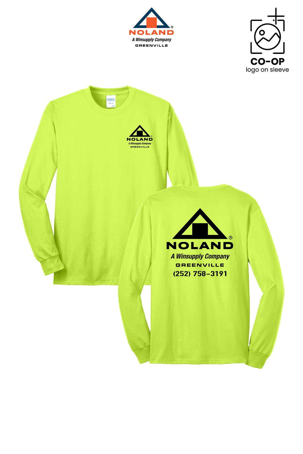 Port & Co™ Long Sleeve Core Blend Tee - Greenville Noland Co.