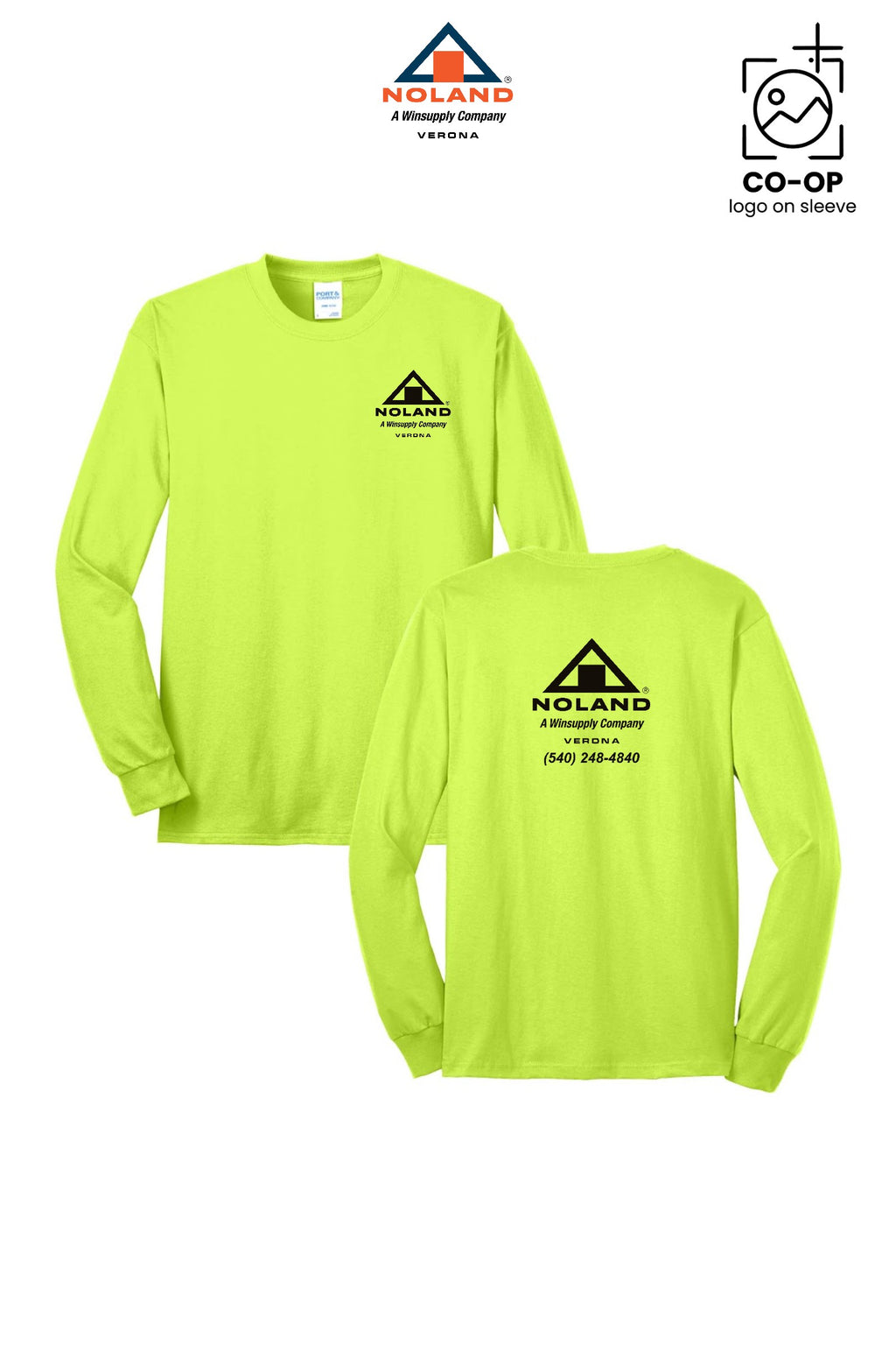 Port & Co™ Long Sleeve Core Blend Tee - Verona Noland