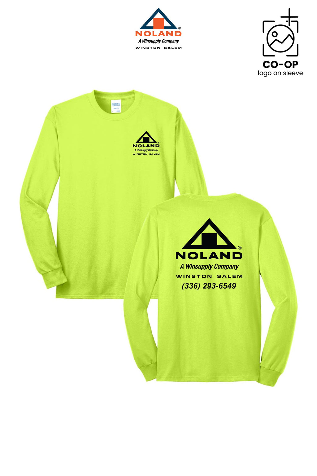 Port & Co™ Long Sleeve Core Blend Tee - Winston Salem Noland