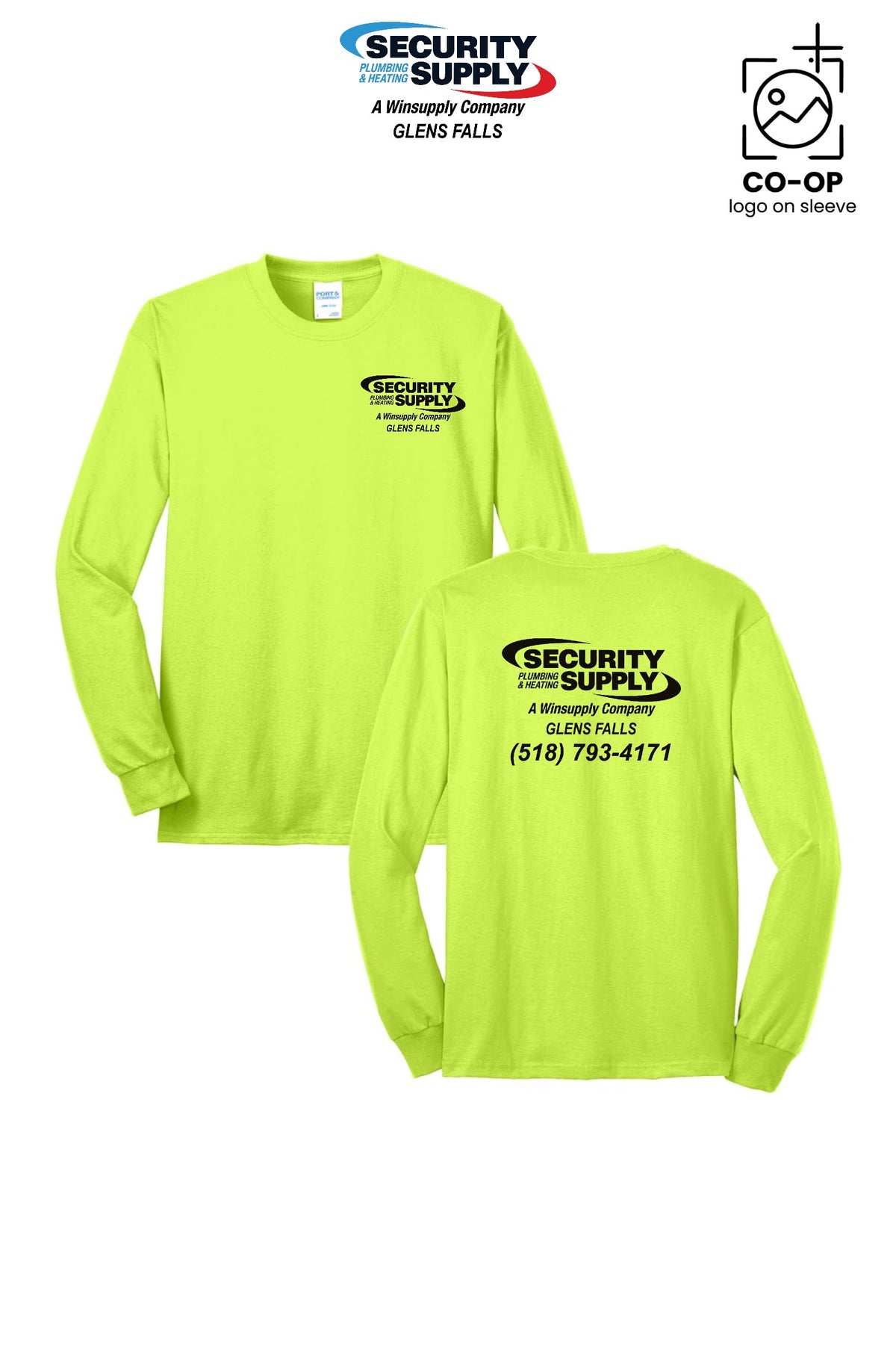 Port & Co™ Long Sleeve Core Blend Tee - SPHS Glens Falls
