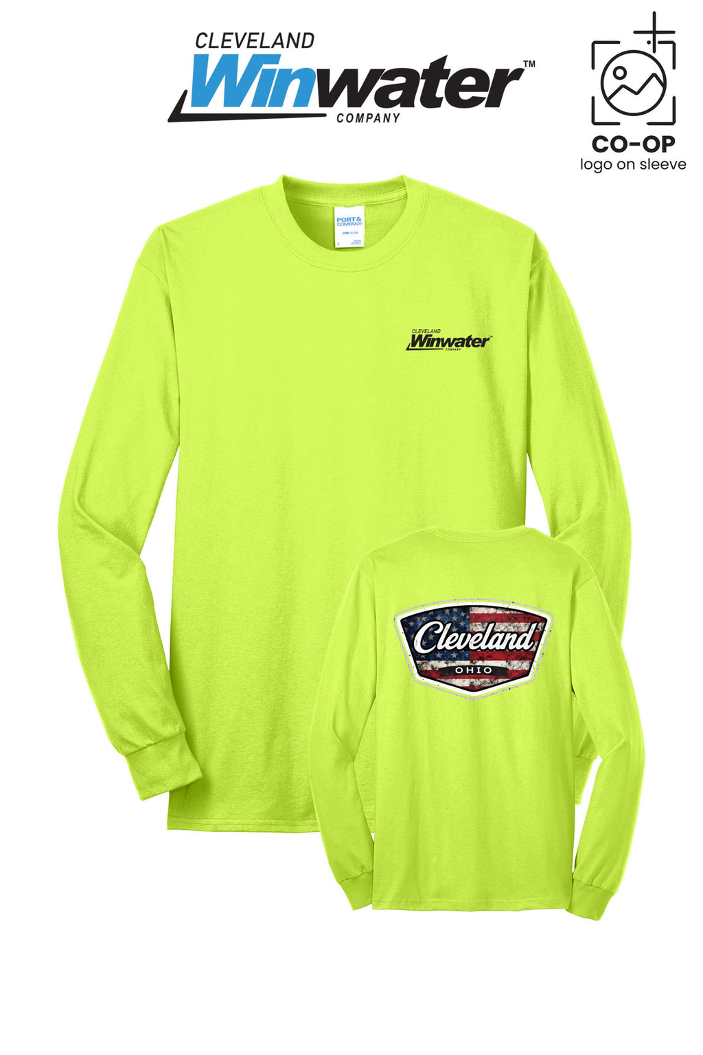 Port & Co™ Long Sleeve Core Blend Tee - Winwater of Cleveland