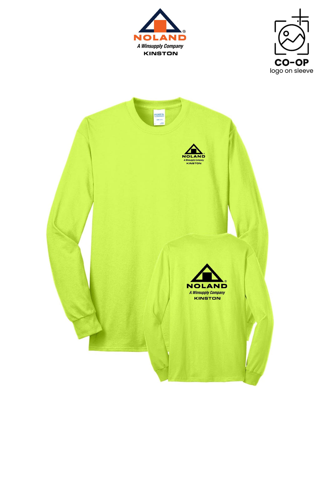 Port & Co™ Long Sleeve Core Blend Tee - Kinston Noland