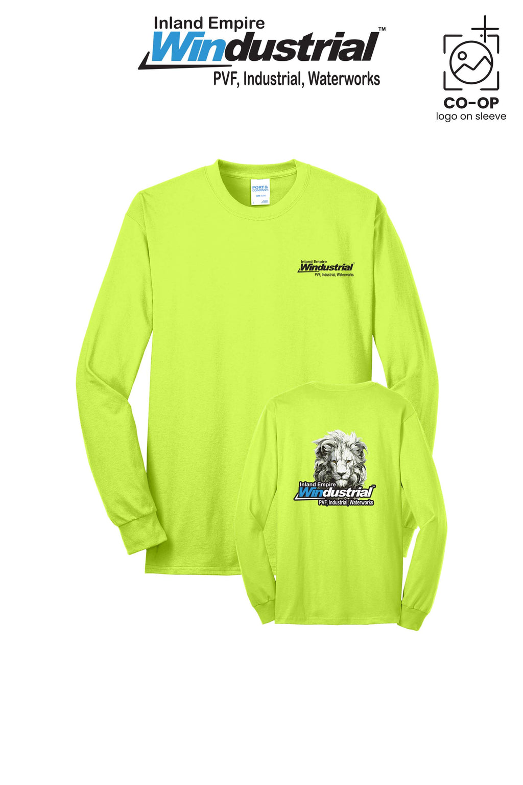 Port & Co™ Long Sleeve Core Blend Tee - Inland Empire Windustrial