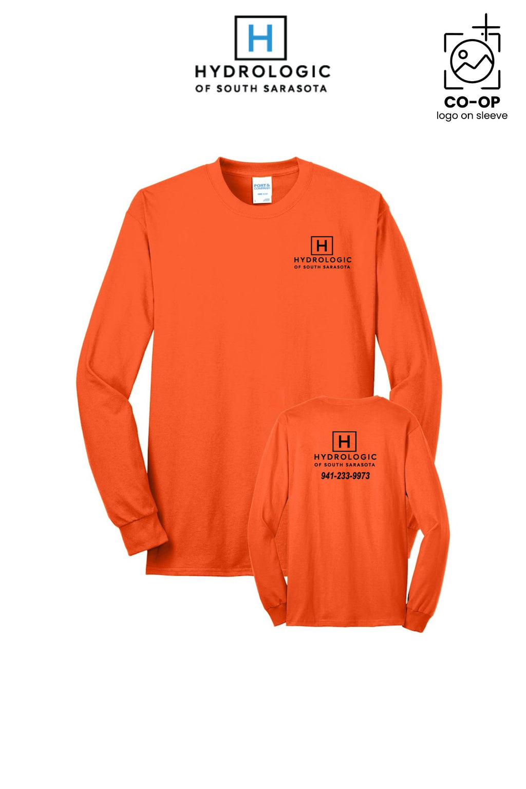 Port & Co™ Long Sleeve Core Blend Tee - Winsupply Sarasota FL Co.