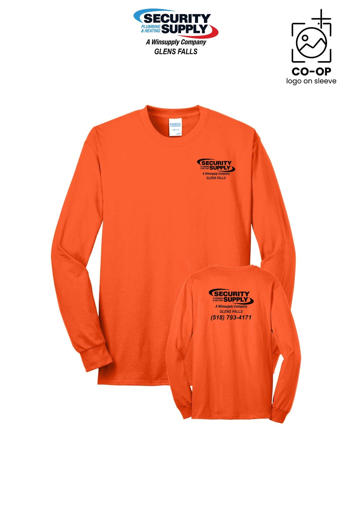 Port & Co™ Long Sleeve Core Blend Tee - SPHS Glens Falls