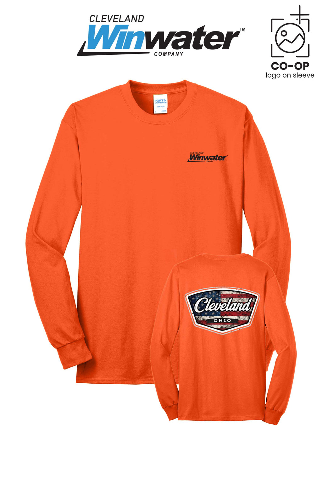 Port & Co™ Long Sleeve Core Blend Tee - Winwater of Cleveland