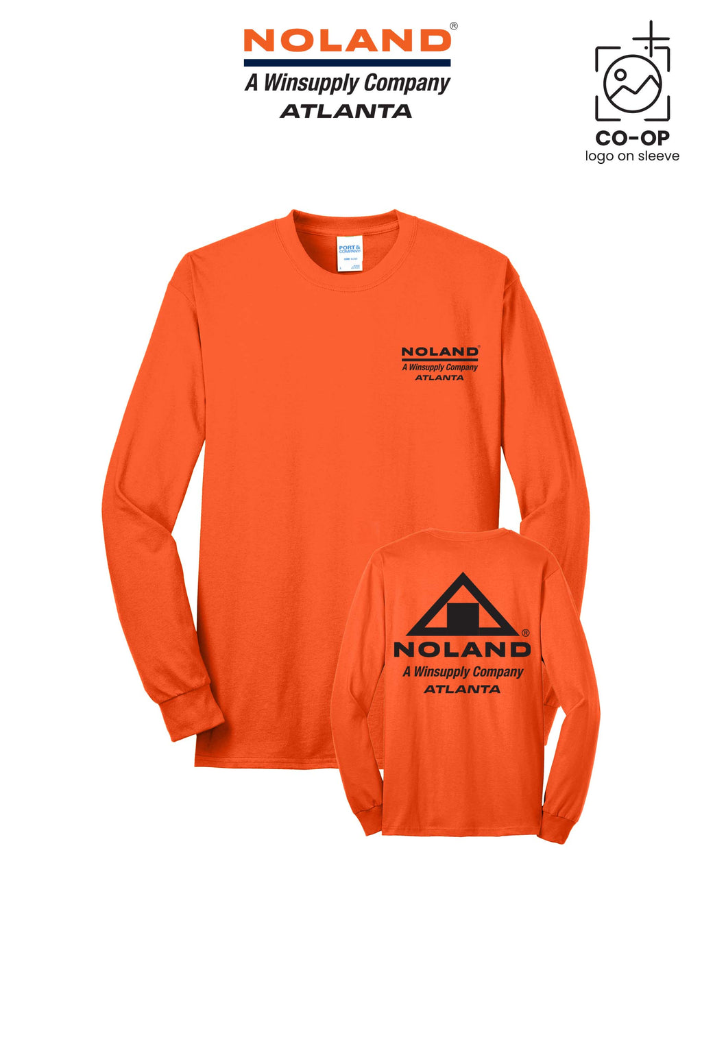 Port & Co™ Long Sleeve Core Blend Tee - Atlanta Noland