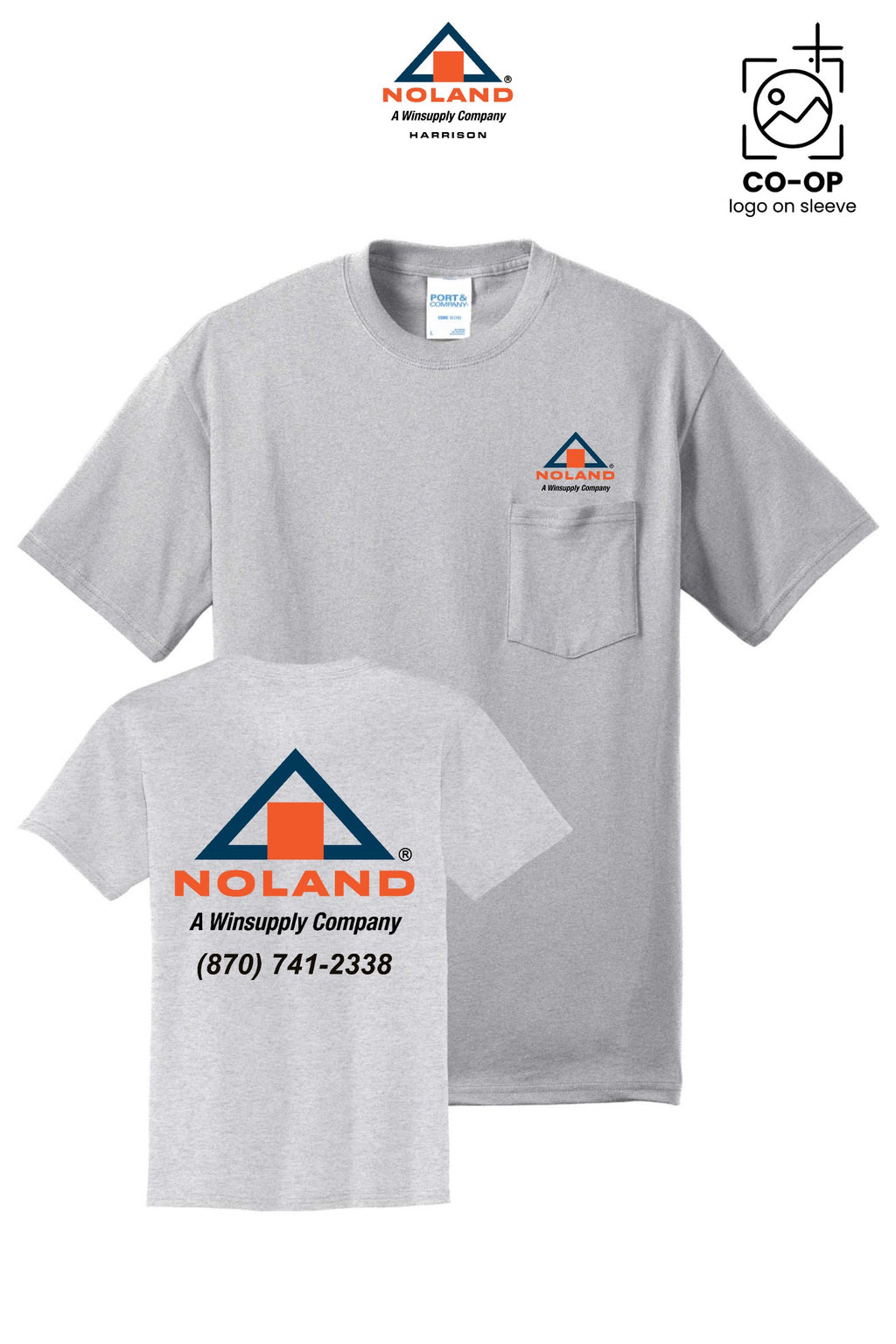 Port & Co® Core Blend Pocket Tee - Harrison Noland