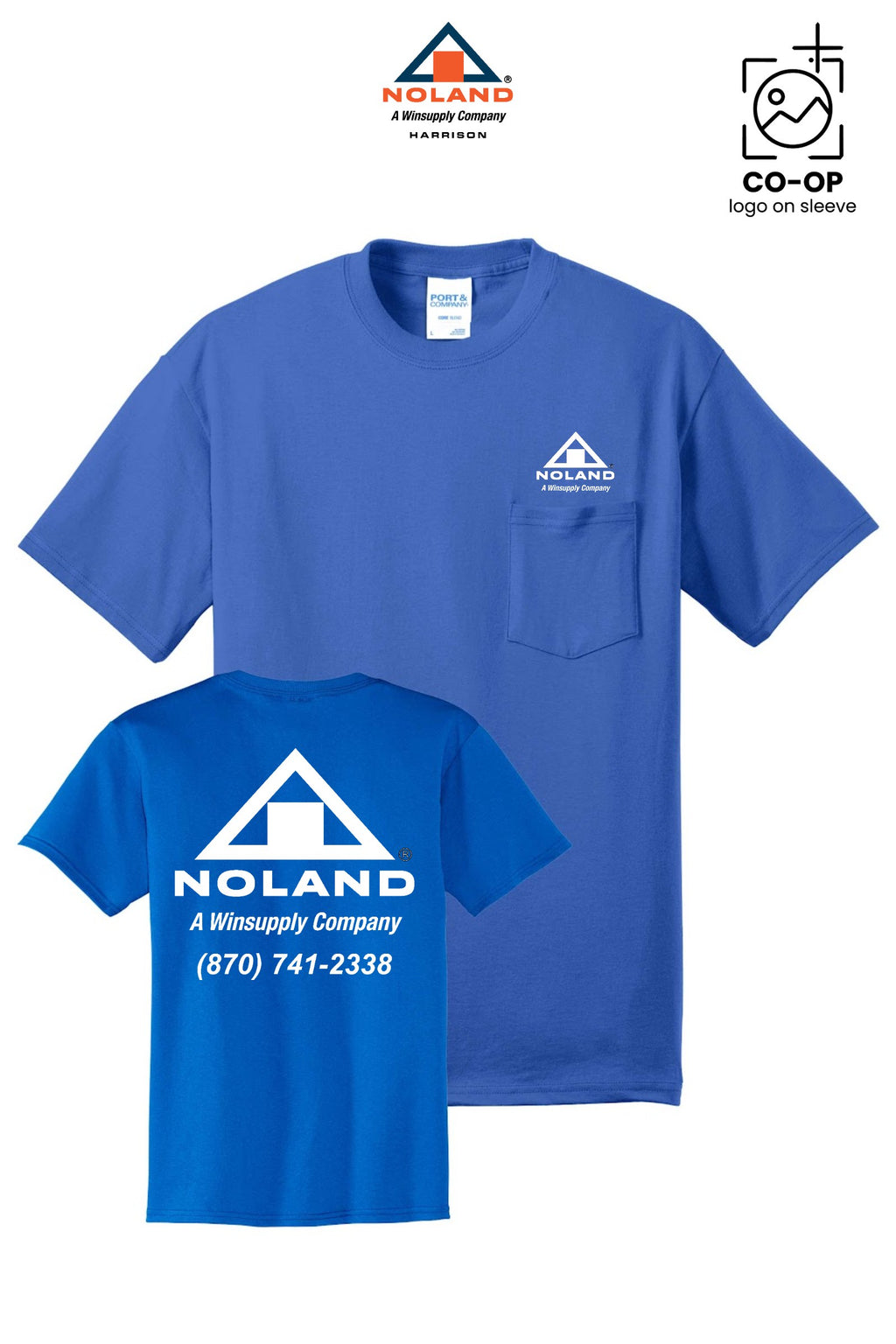 Port & Co® Core Blend Pocket Tee - Harrison Noland