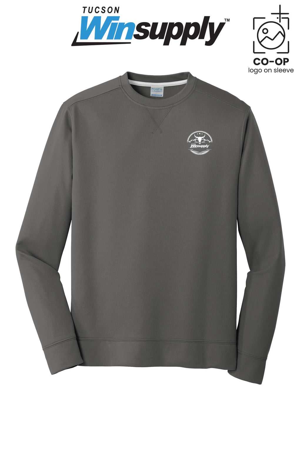 Port & Co™ Performance Fleece Crewneck Sweatshirt - Winsupply Tucson AZ