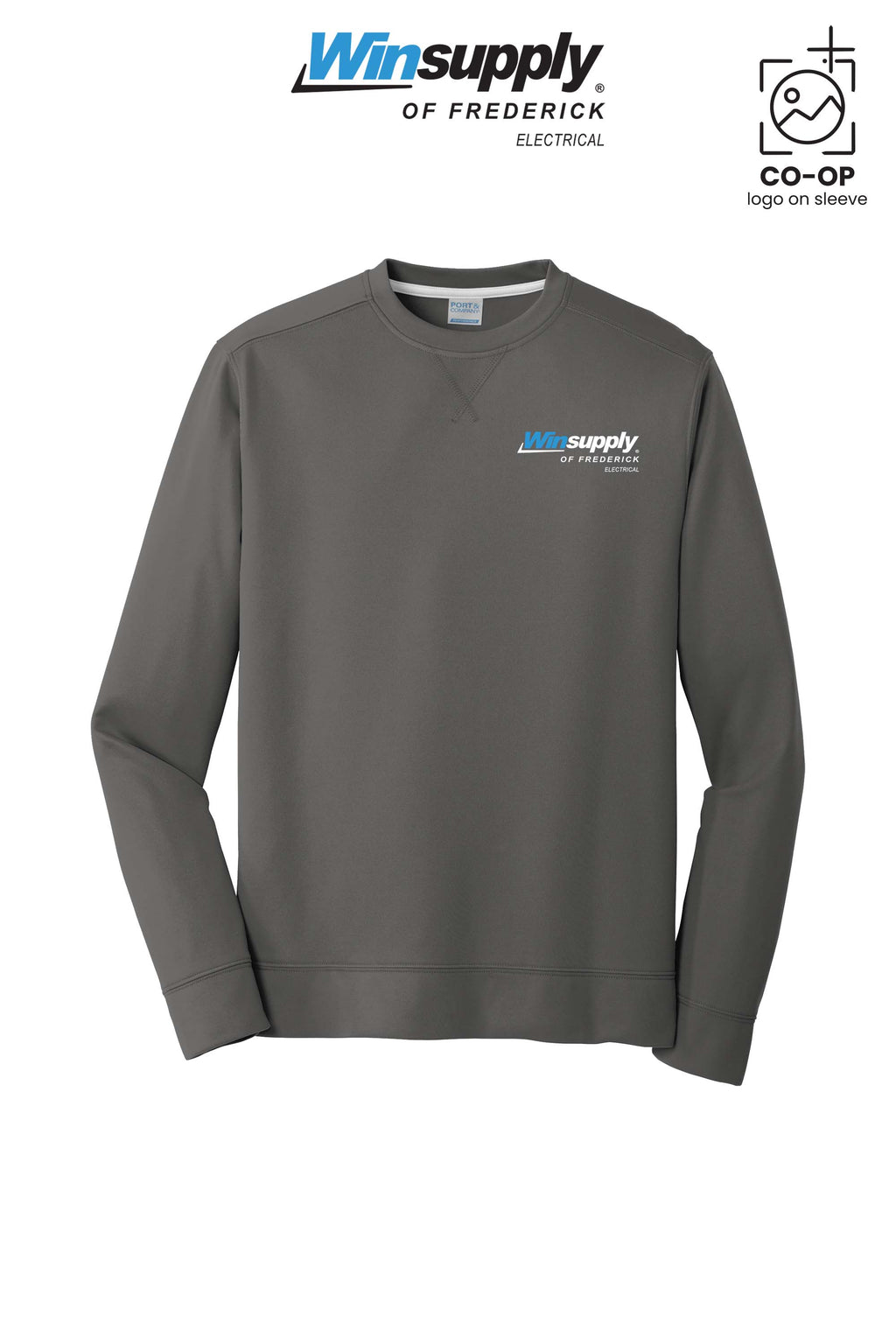 Port & Co™ Performance Fleece Crewneck Sweatshirt - Winsupply of Frederick