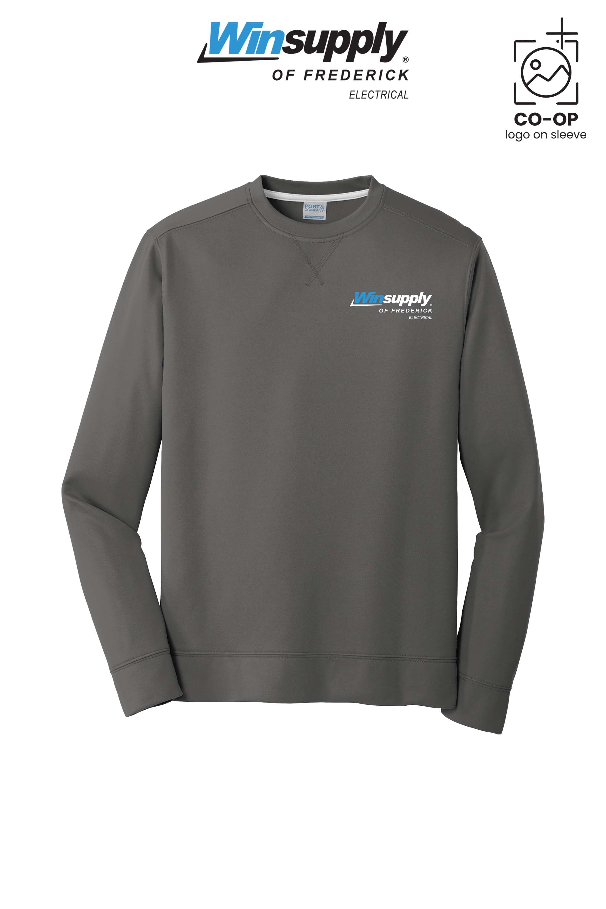 Port & Co™ Performance Fleece Crewneck Sweatshirt - Winsupply of Frederick