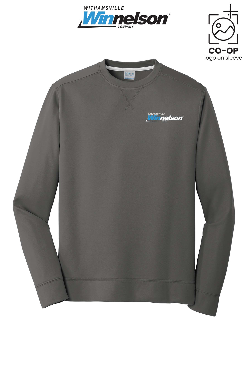 Port & Co™ Performance Fleece Crewneck Sweatshirt - Withamsville Winnelson