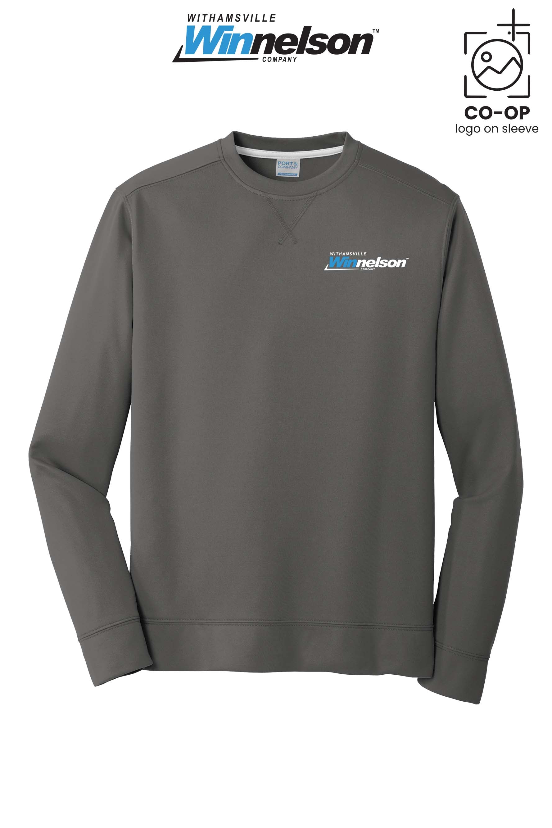 Port & Co™ Performance Fleece Crewneck Sweatshirt - Withamsville Winnelson