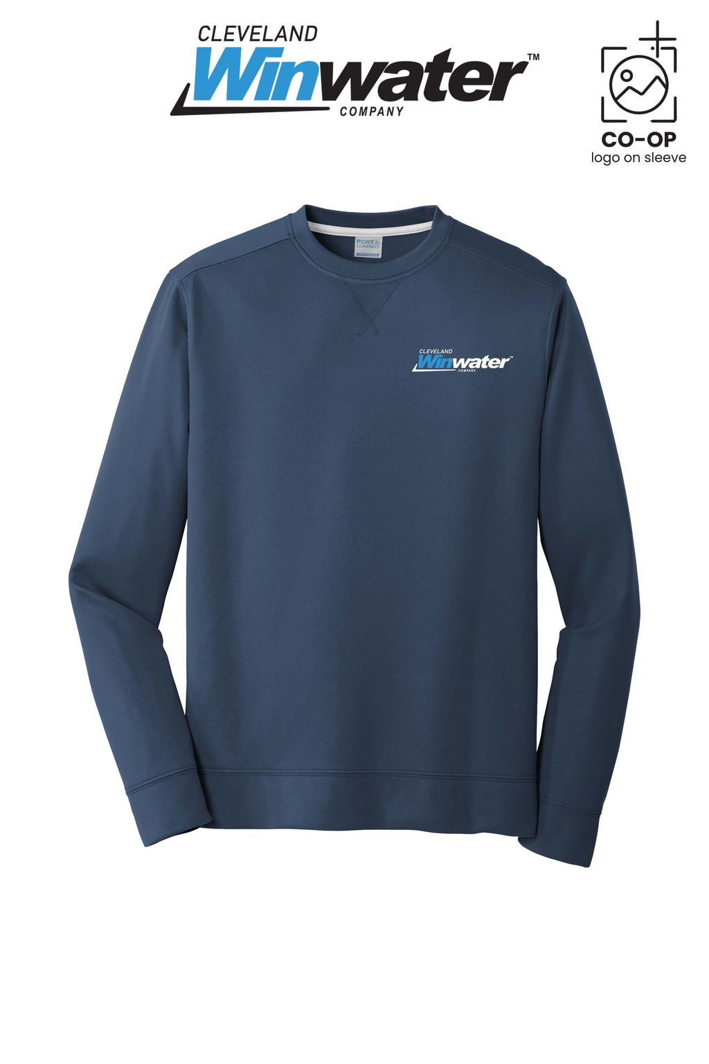 Port & Co™ Performance Fleece Crewneck Sweatshirt - Winwater of Cleveland