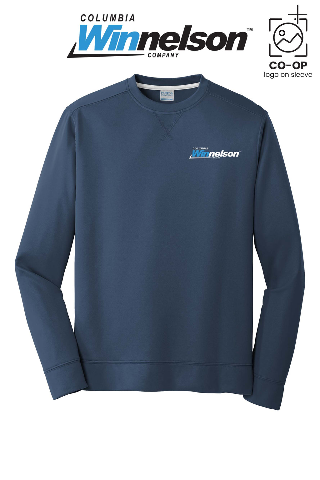 Port & Co™ Performance Fleece Crewneck Sweatshirt - Columbia MO Winnelson