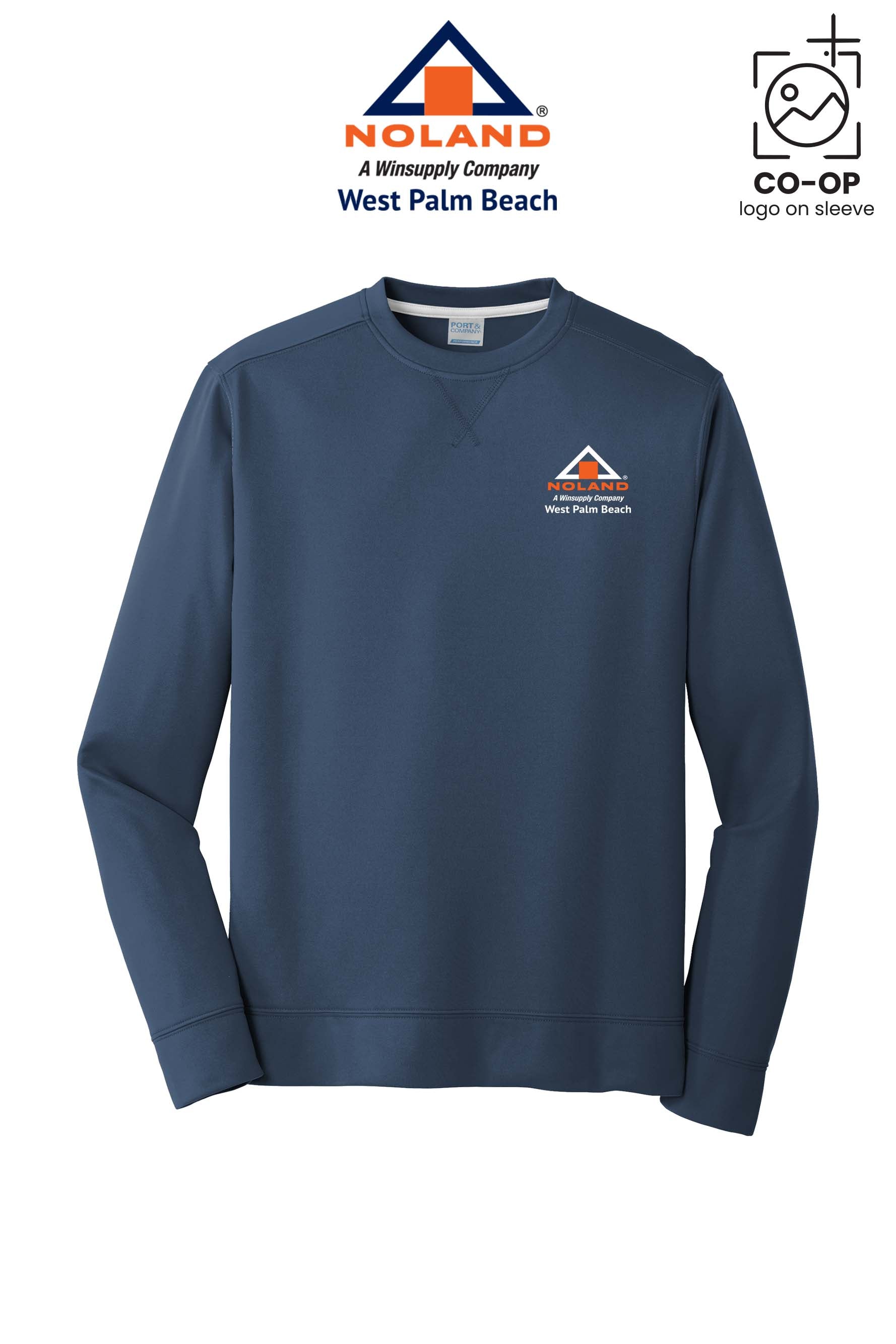 Port & Co™ Performance Fleece Crewneck Sweatshirt - Noland West Palm Beach