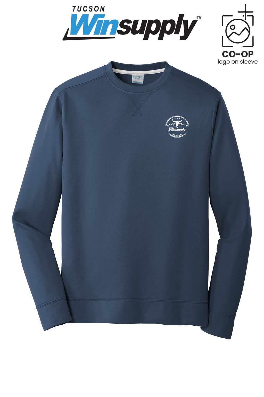 Port & Co™ Performance Fleece Crewneck Sweatshirt - Winsupply Tucson AZ