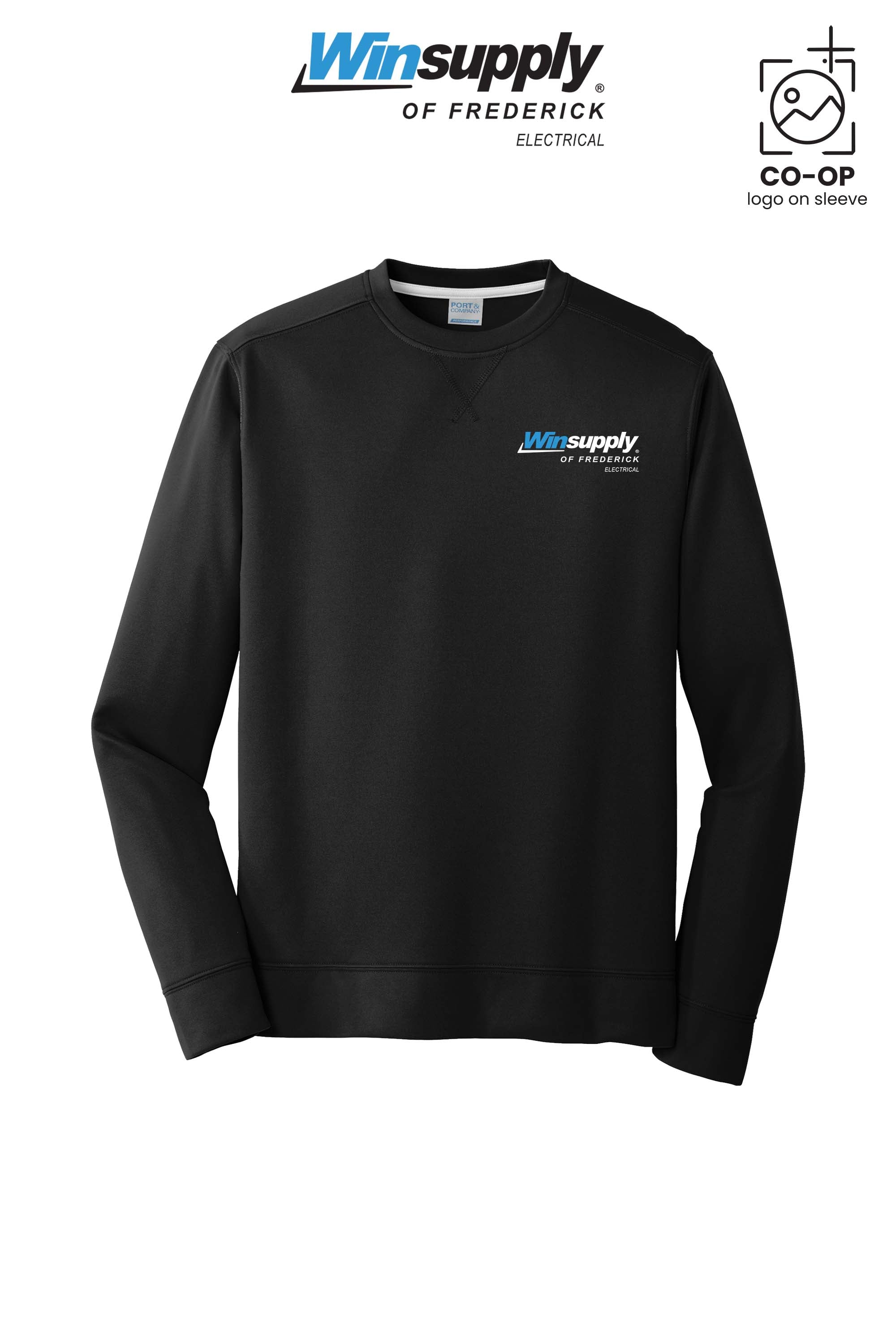 Port & Co™ Performance Fleece Crewneck Sweatshirt - Winsupply of Frederick