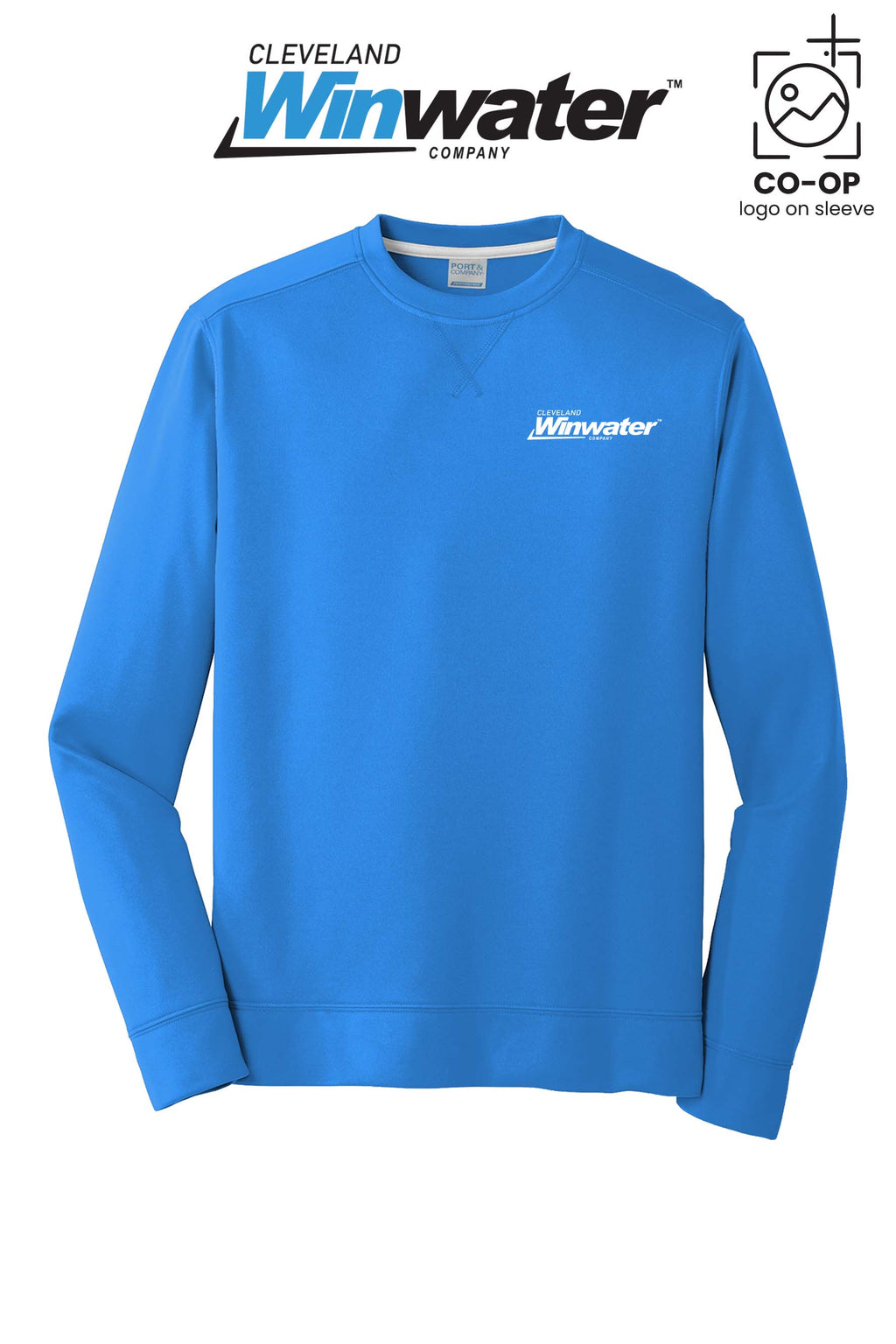 Port & Co™ Performance Fleece Crewneck Sweatshirt - Winwater of Cleveland