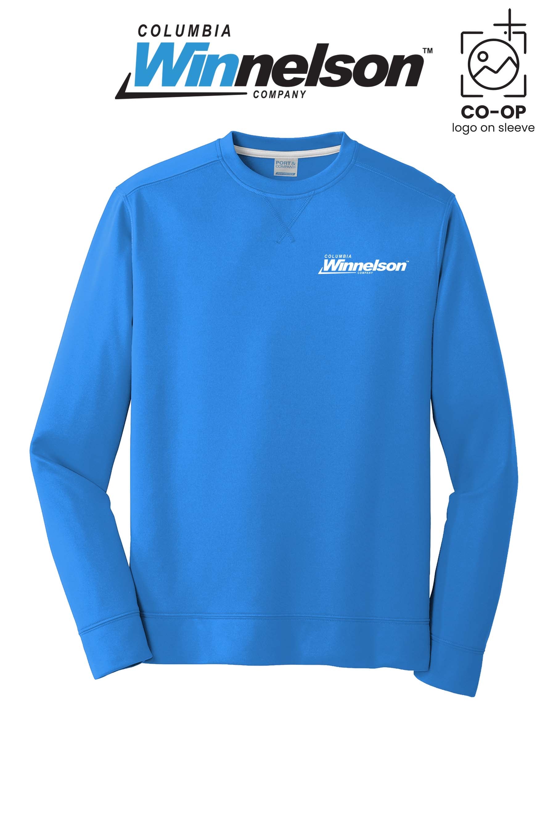 Port & Co™ Performance Fleece Crewneck Sweatshirt - Columbia MO Winnelson