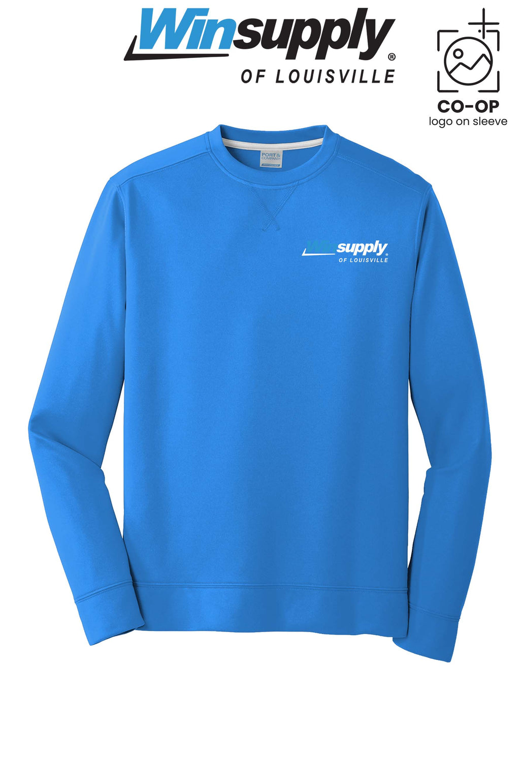 Port & Co™ Performance Fleece Crewneck Sweatshirt - Winsupply of Louisville KY