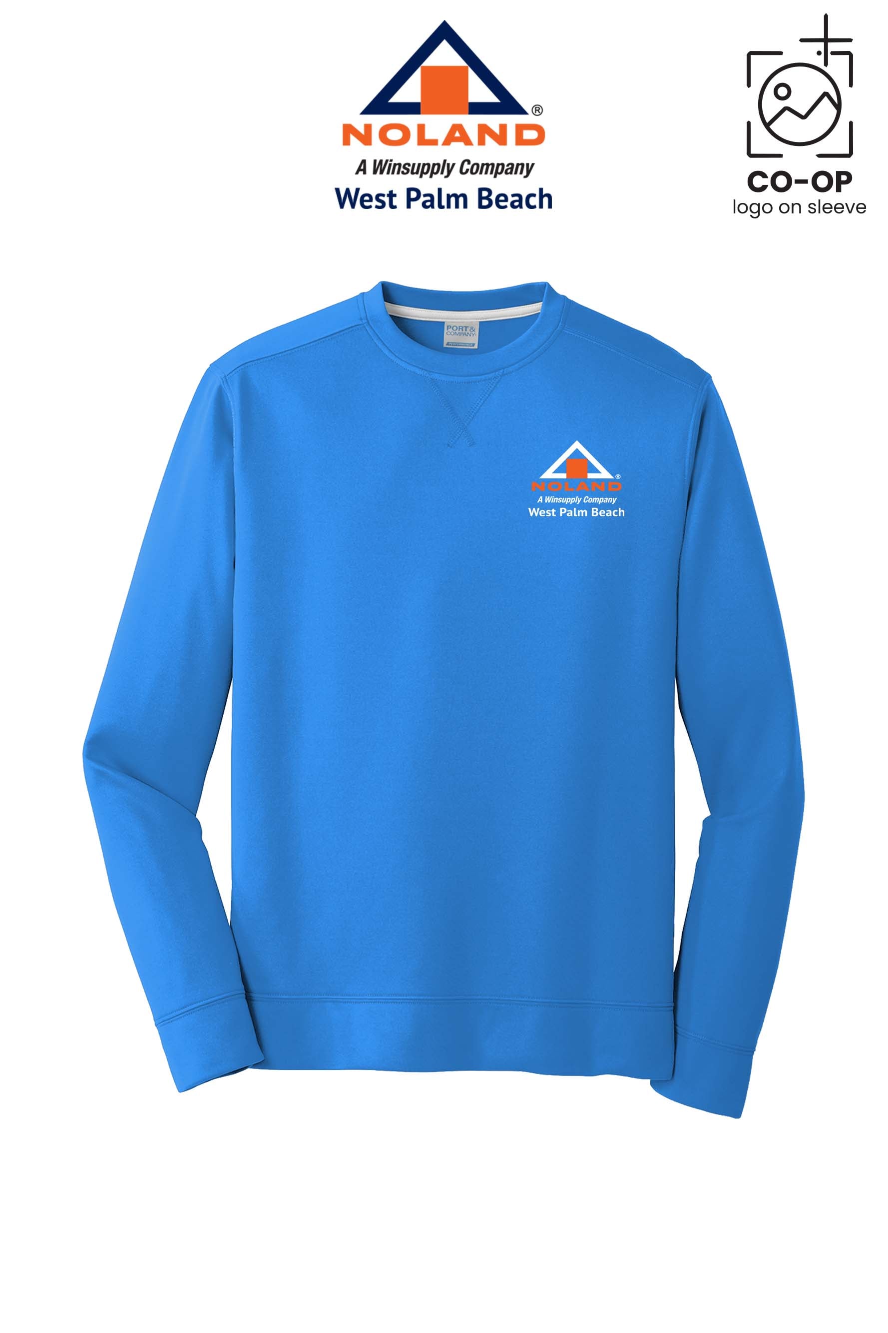 Port & Co™ Performance Fleece Crewneck Sweatshirt - Noland West Palm Beach