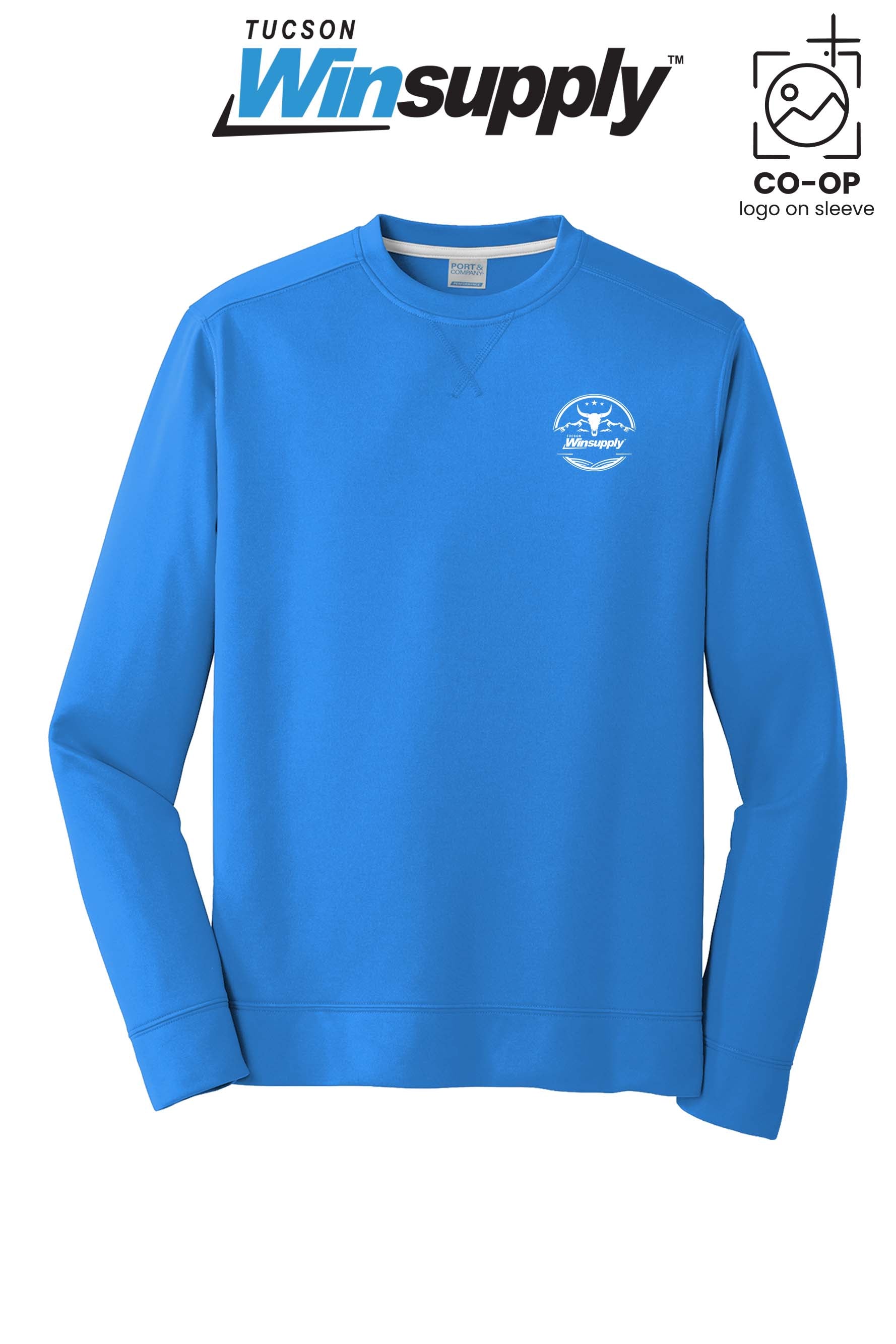 Port & Co™ Performance Fleece Crewneck Sweatshirt - Winsupply Tucson AZ