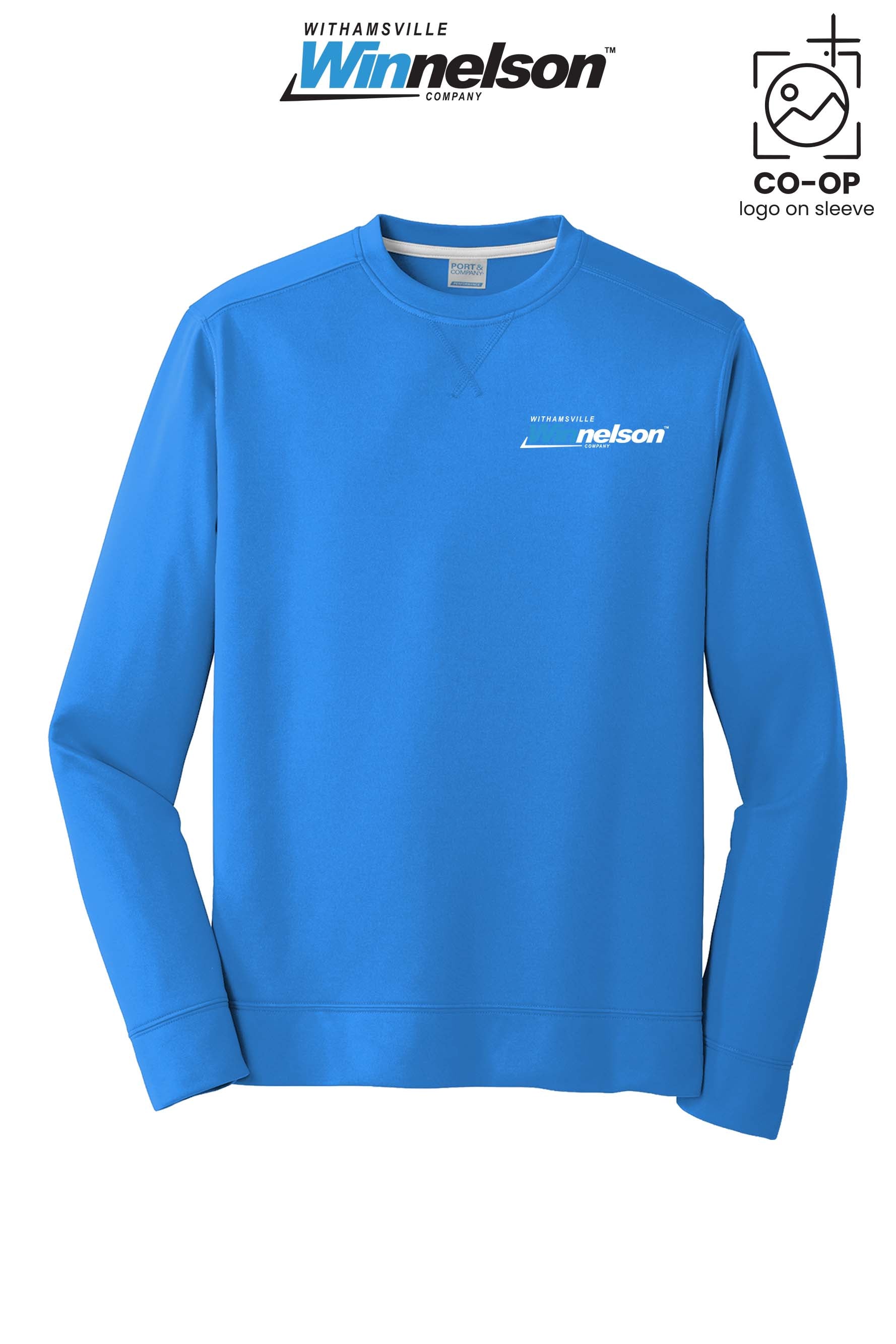 Port & Co™ Performance Fleece Crewneck Sweatshirt - Withamsville Winnelson