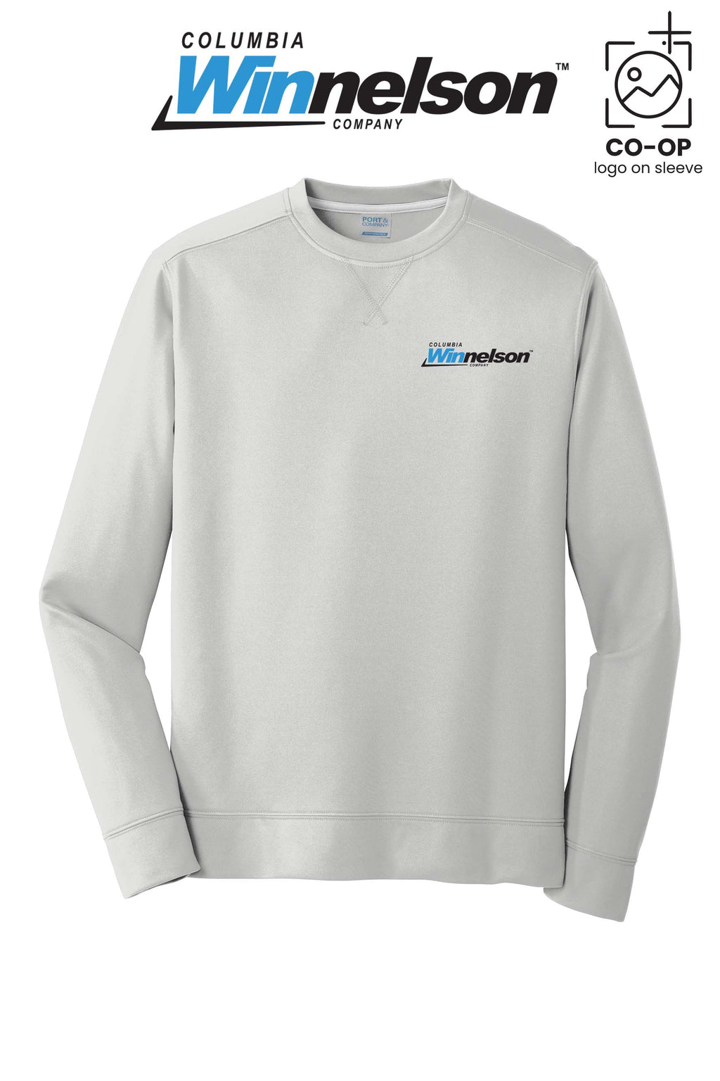 Port & Co™ Performance Fleece Crewneck Sweatshirt - Columbia MO Winnelson