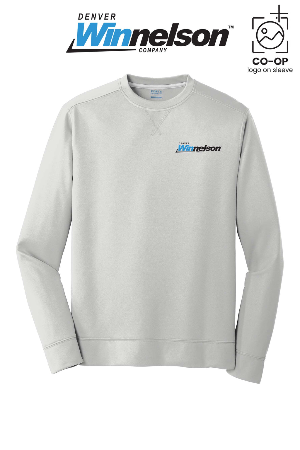 Port & Co™ Performance Fleece Crewneck Sweatshirt - Denver Winnelson