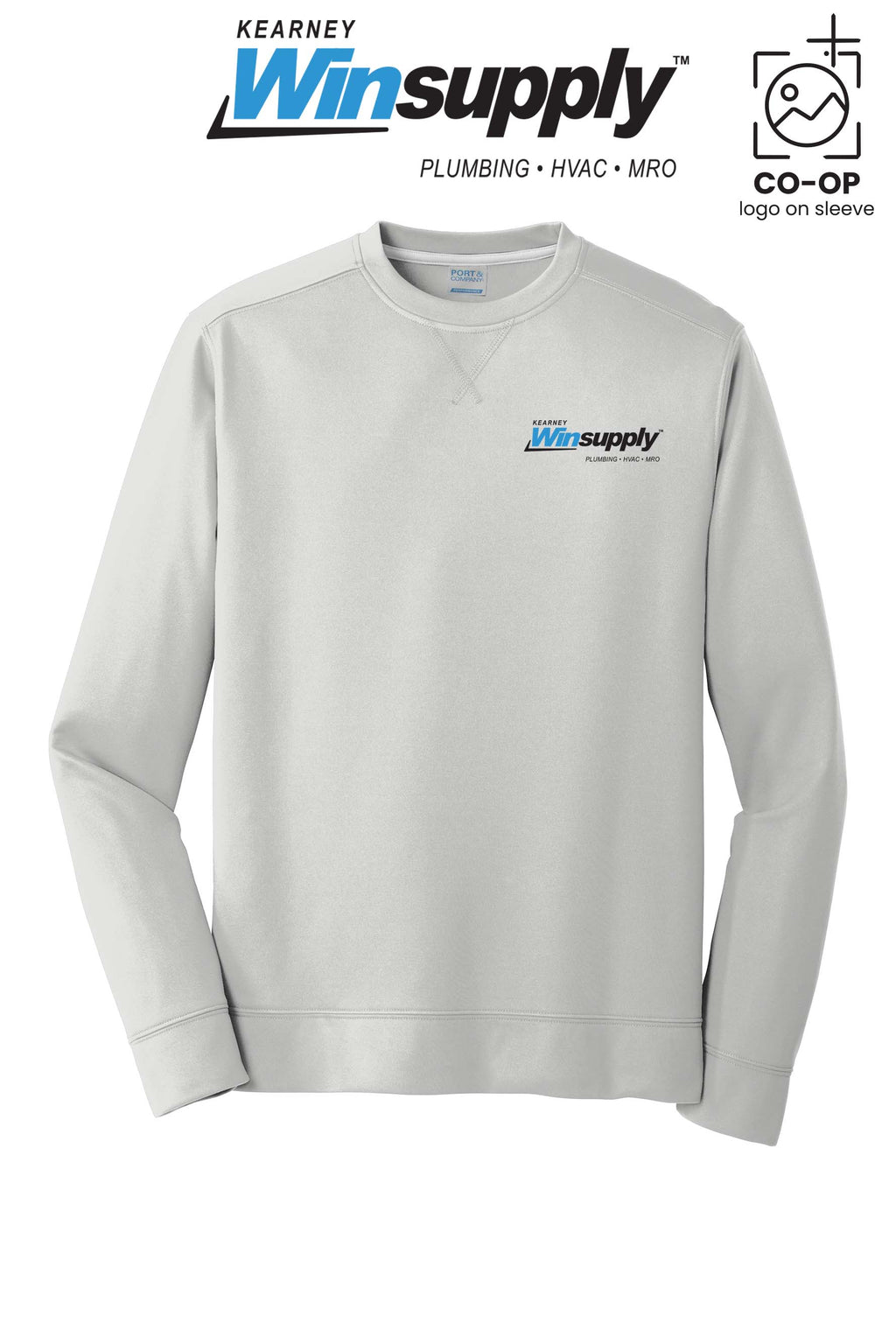 Port & Co™ Performance Fleece Crewneck Sweatshirt - Kearney Winsupply