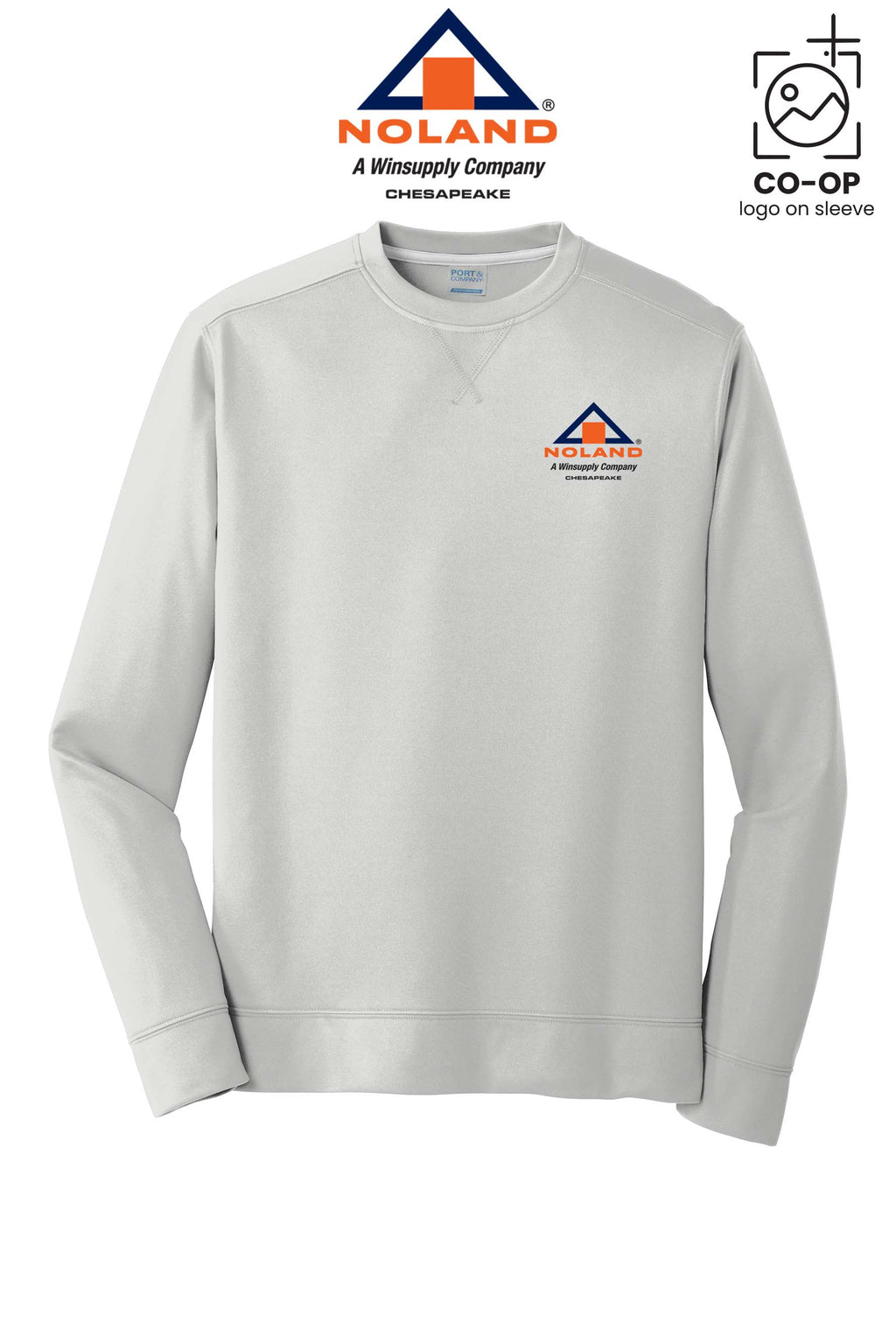 Port & Co™ Performance Fleece Crewneck Sweatshirt - Noland Company Chesapeake