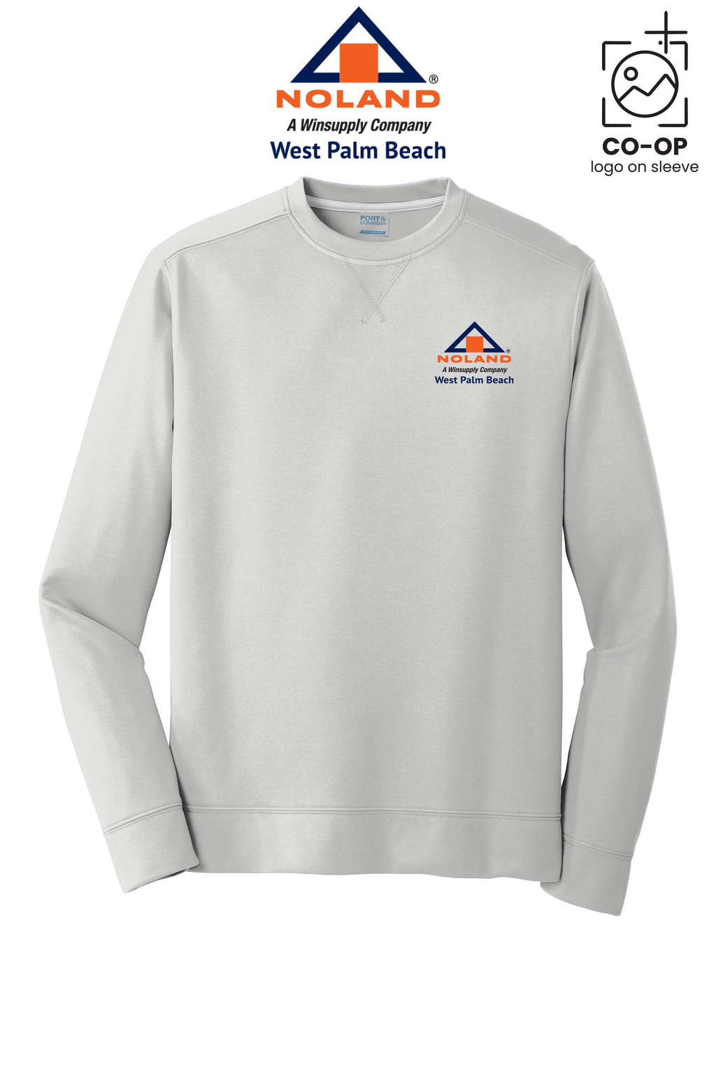 Port & Co™ Performance Fleece Crewneck Sweatshirt - Noland West Palm Beach