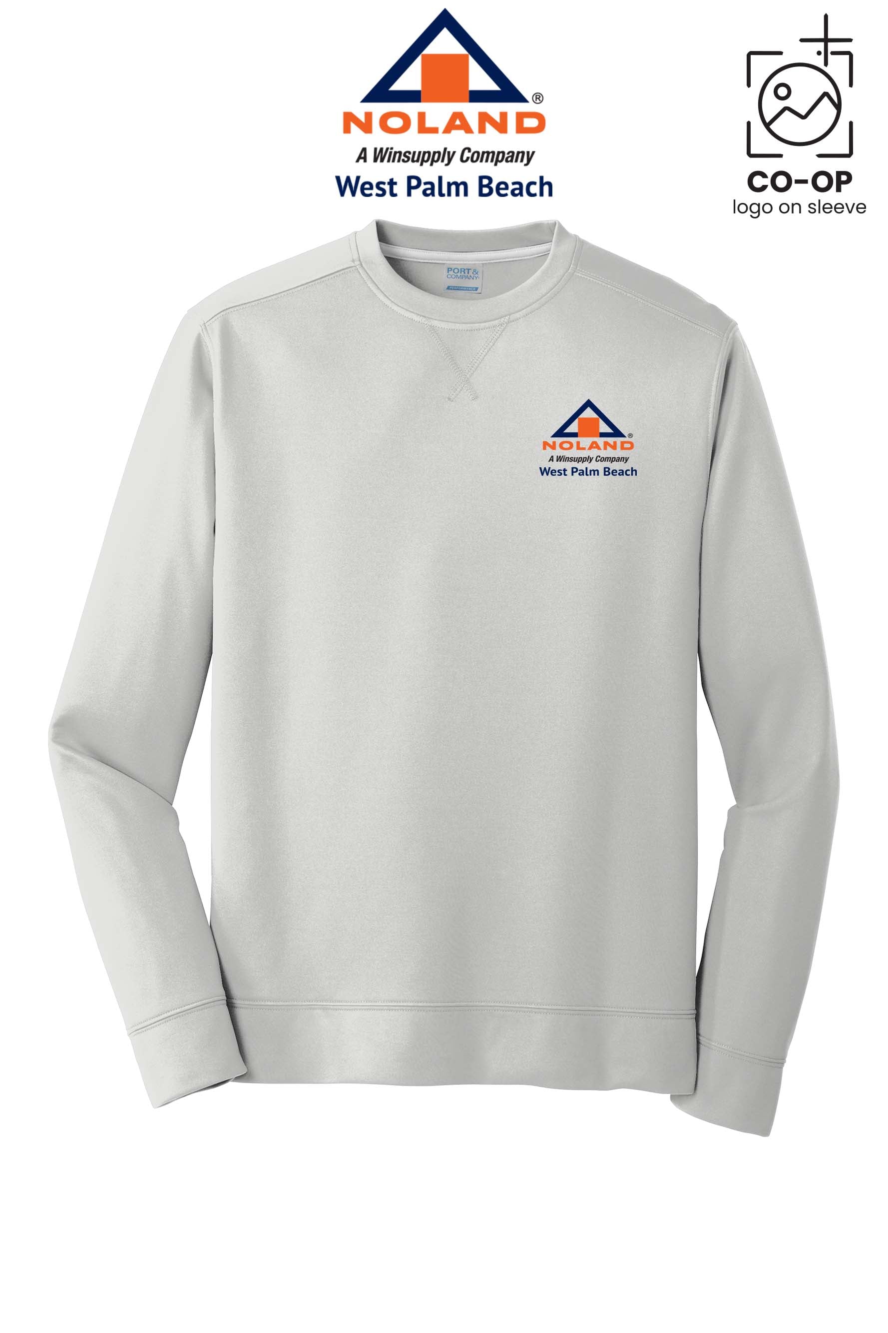 Port & Co™ Performance Fleece Crewneck Sweatshirt - Noland West Palm Beach