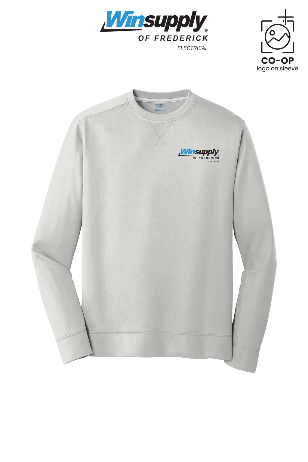 Port & Co™ Performance Fleece Crewneck Sweatshirt - Winsupply of Frederick