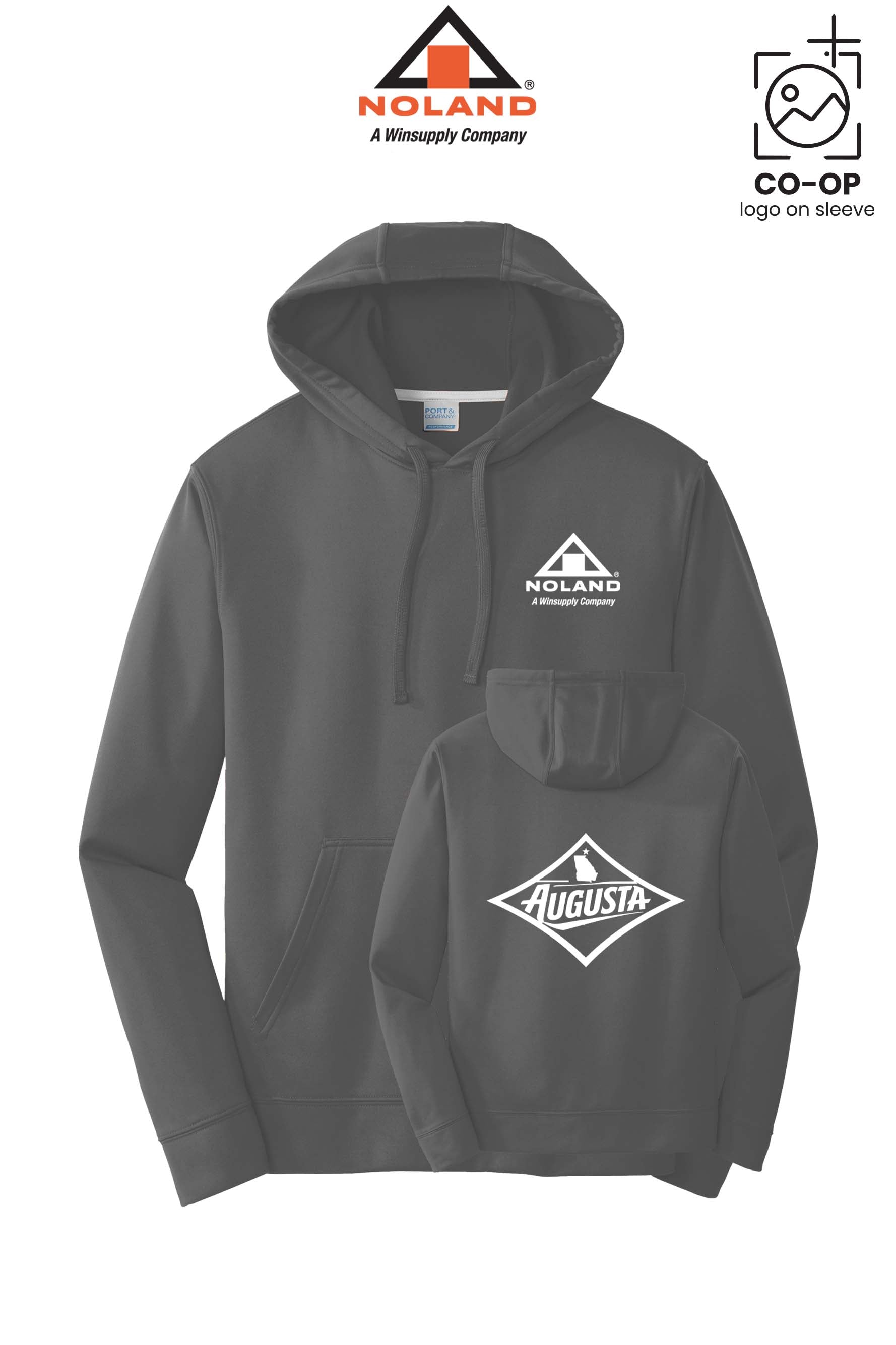 Port & Co™ Performance Fleece Pullover Hooded Sweatshirt - Noland of Augusta GA