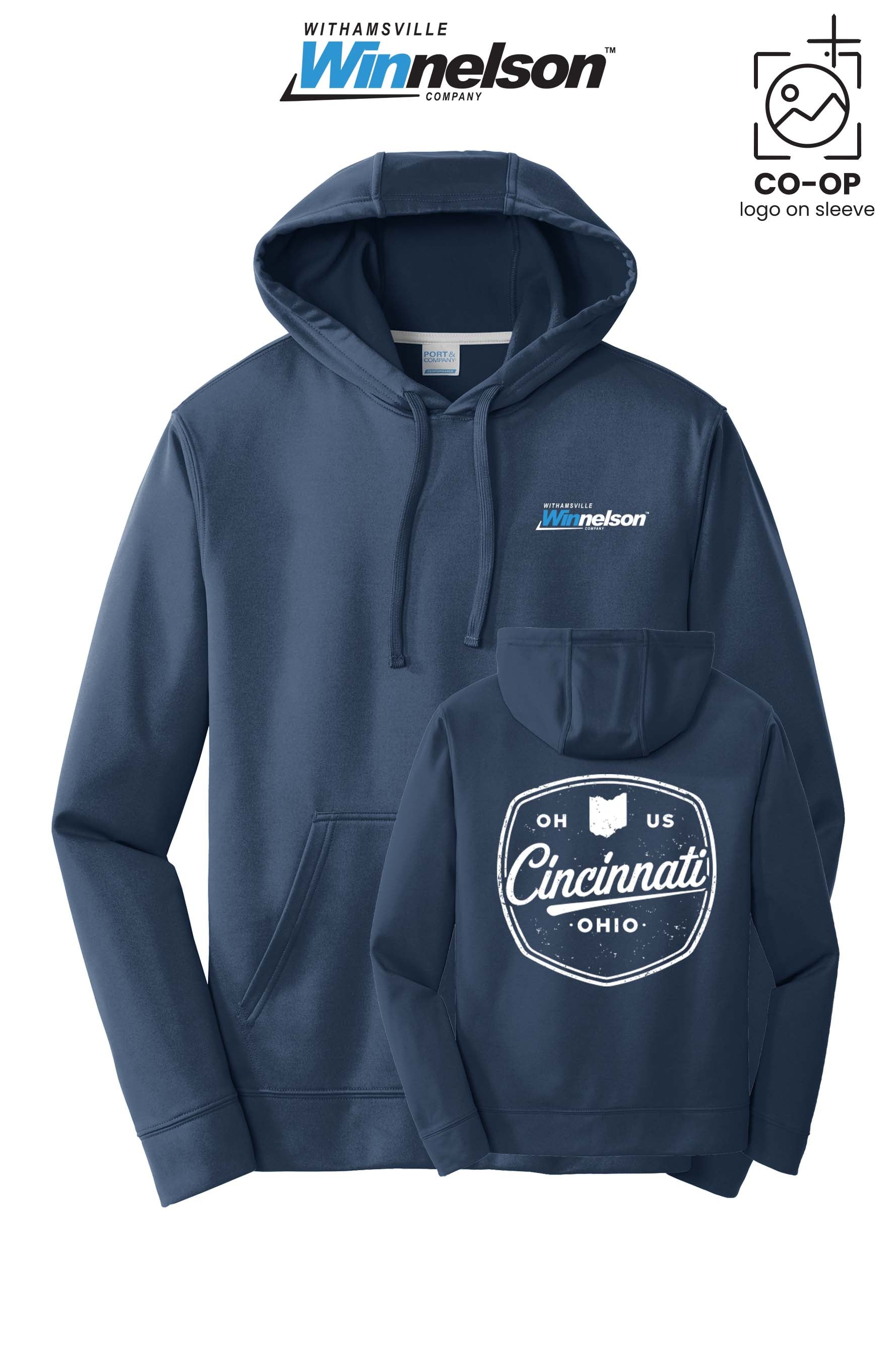Port & Co™ Performance Fleece Pullover Hooded Sweatshirt - Withamsville Winnelson