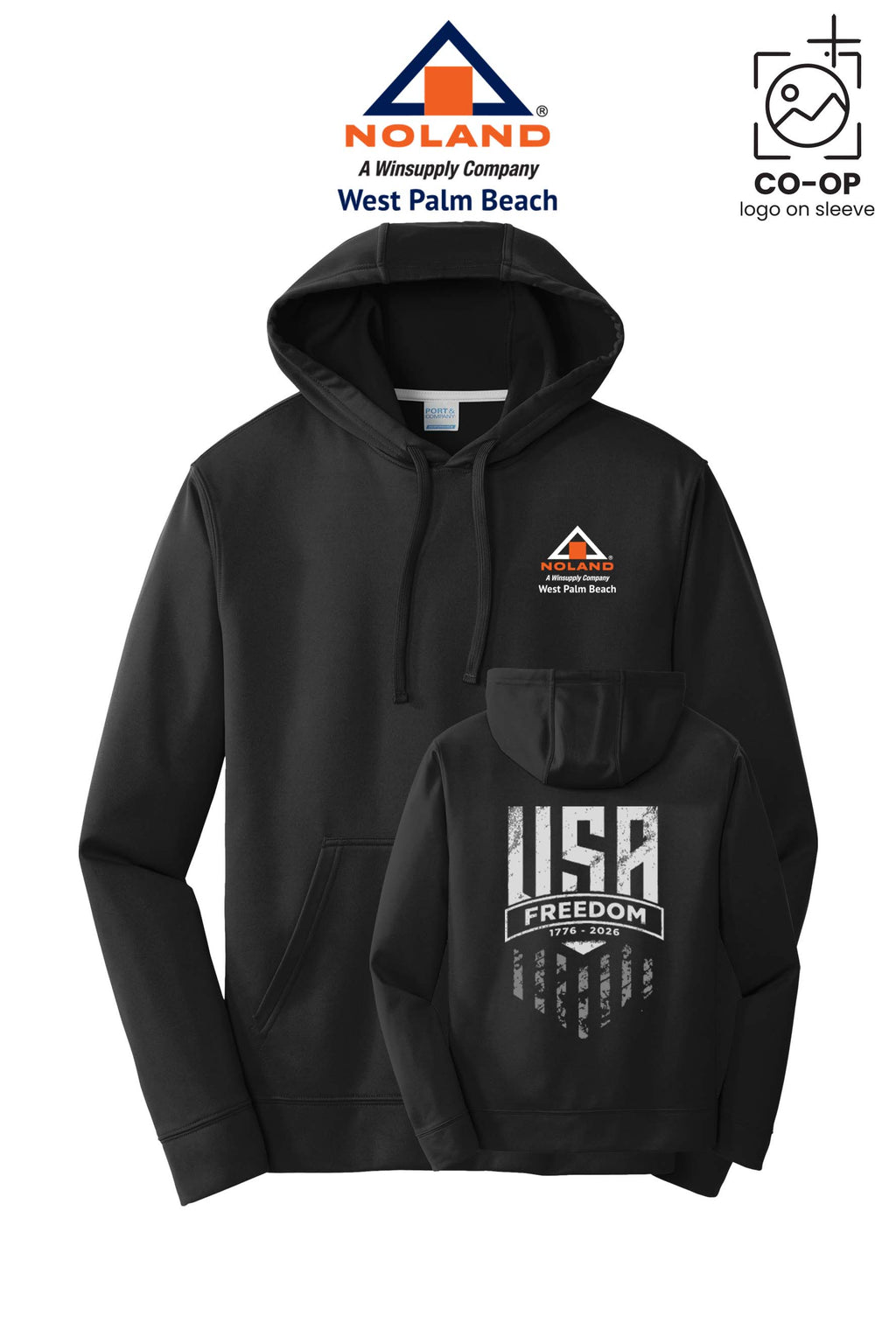 Port & Co™ Performance Fleece Pullover Hooded Sweatshirt - Noland West Palm Beach