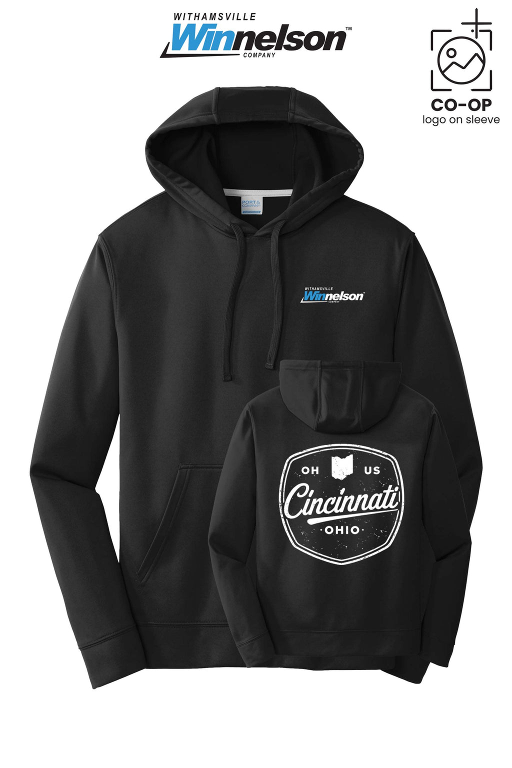Port & Co™ Performance Fleece Pullover Hooded Sweatshirt - Withamsville Winnelson